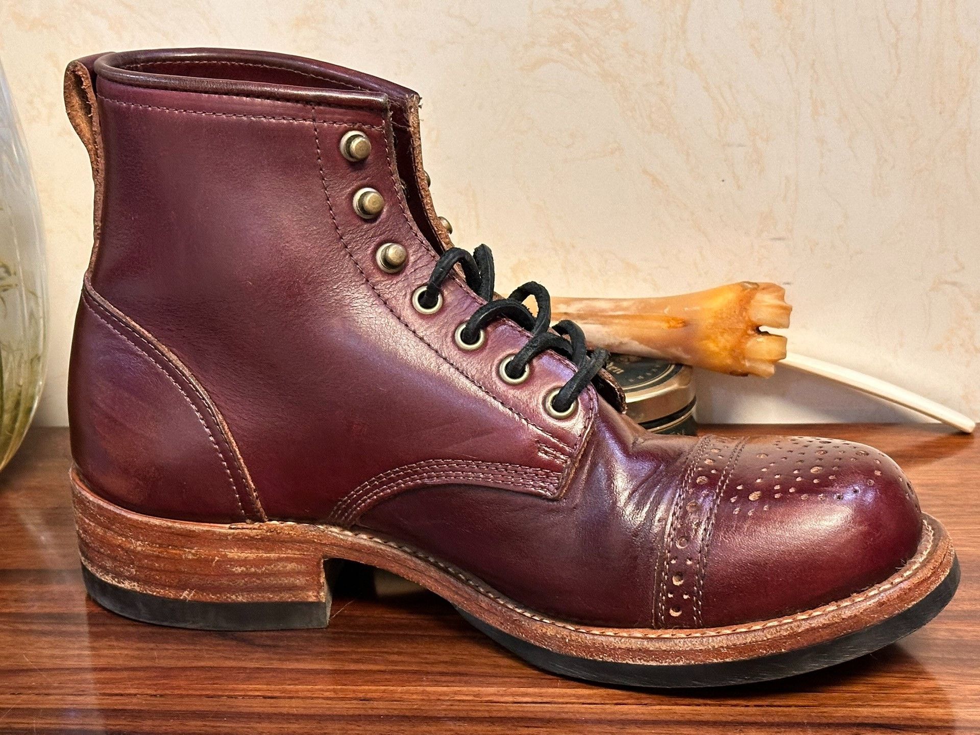 Other American Julian Paratrooper Boots Bowery Size US 8.5 / EU 41-42 - 5 Thumbnail
