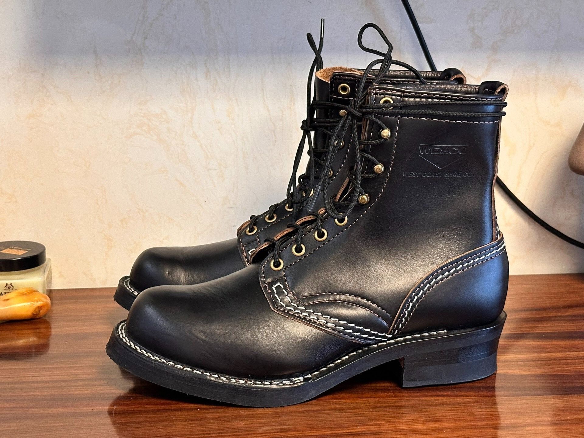 WESCO Wesco Jobmaster Work Boots Size US 8.5 / EU 41-42 - 3 Thumbnail