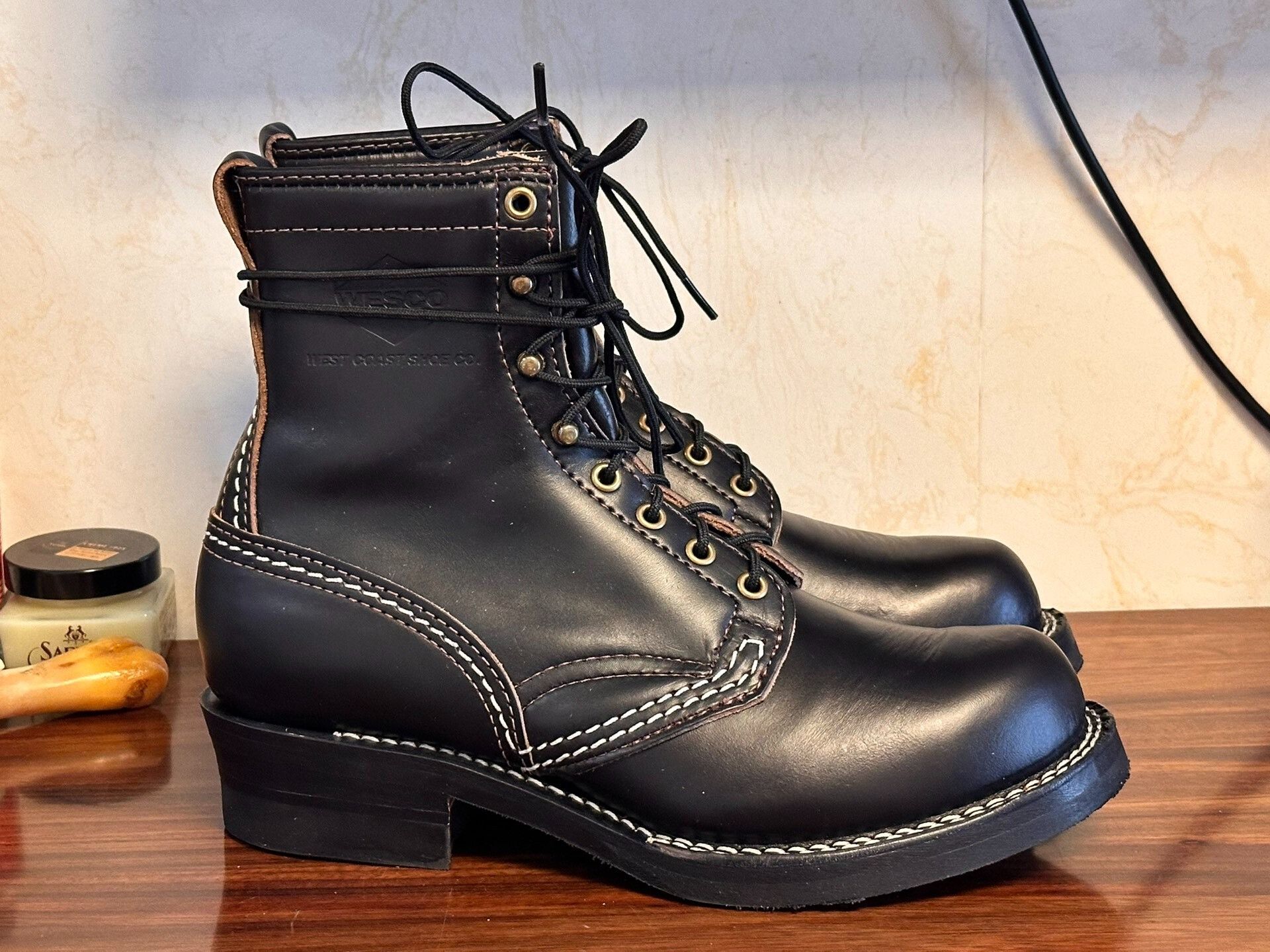 WESCO Wesco Jobmaster Work Boots Size US 8.5 / EU 41-42 - 4 Thumbnail