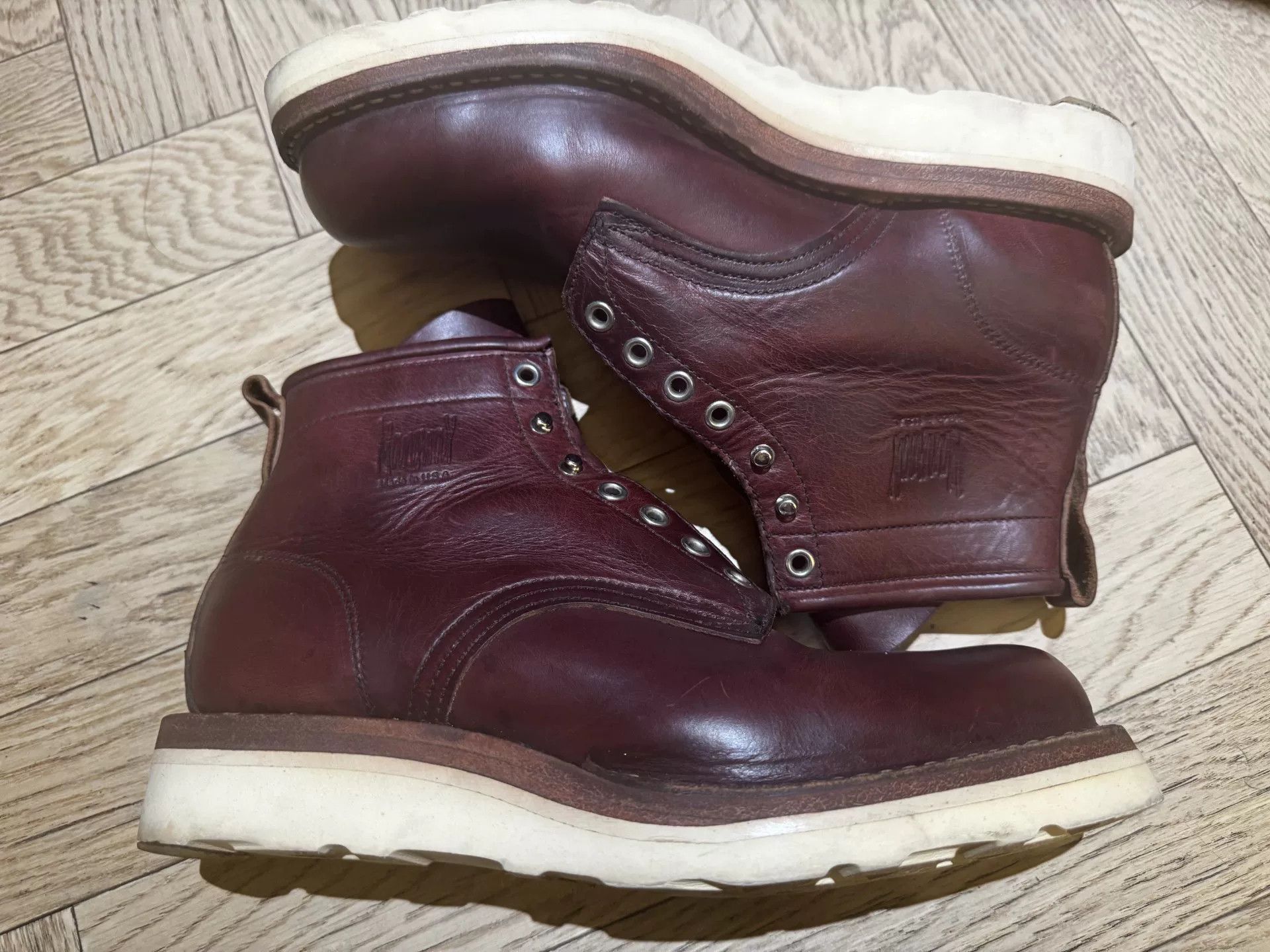 White's Boots Whites Mansway Wine Red CXL Work Boots Size US 8.5 / EU 41-42 - 5 Thumbnail