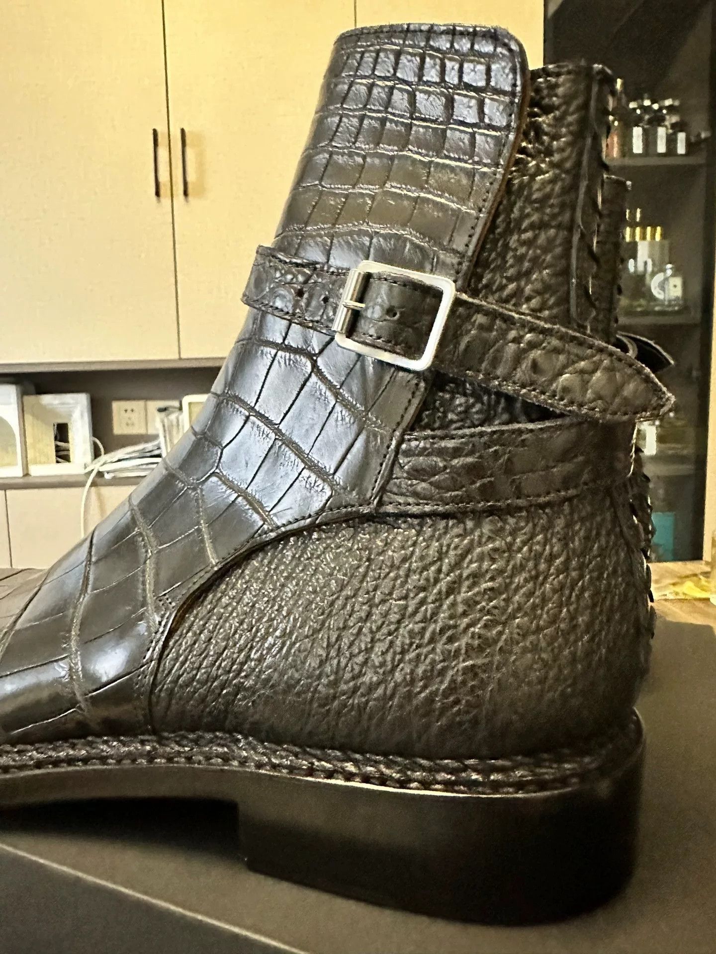 Other Johnny M Last Exotic Leather Boots Size US 7.5 / EU 40-41 - 4 Thumbnail