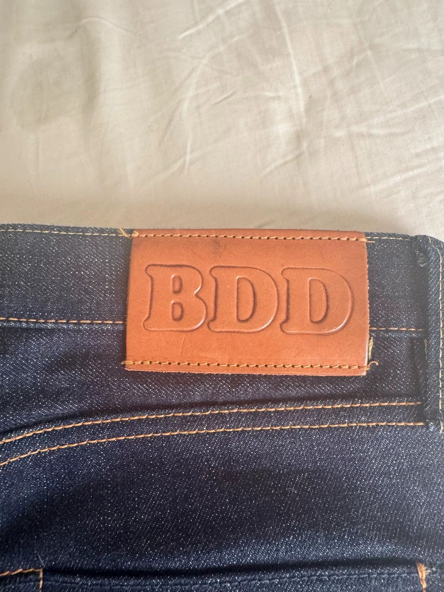 Other Raw Heavyweight Selvedge Slim Tapered Jeans Size US 30 / EU 46 - 7 Thumbnail