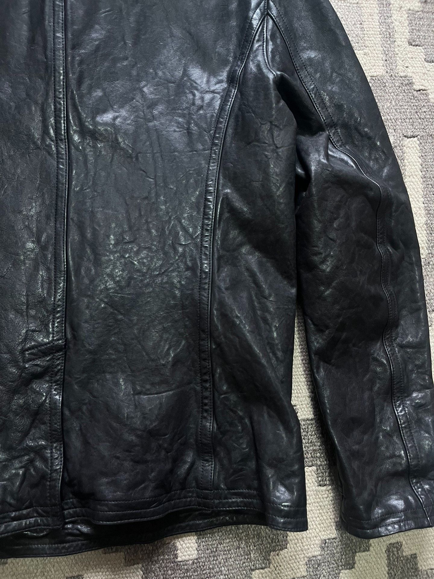 Ralph Lauren Black Label Ralph Lauren Black Label Cowhide Fur Collar Coat Size US M / EU 48-50 / 2 - 9 Thumbnail