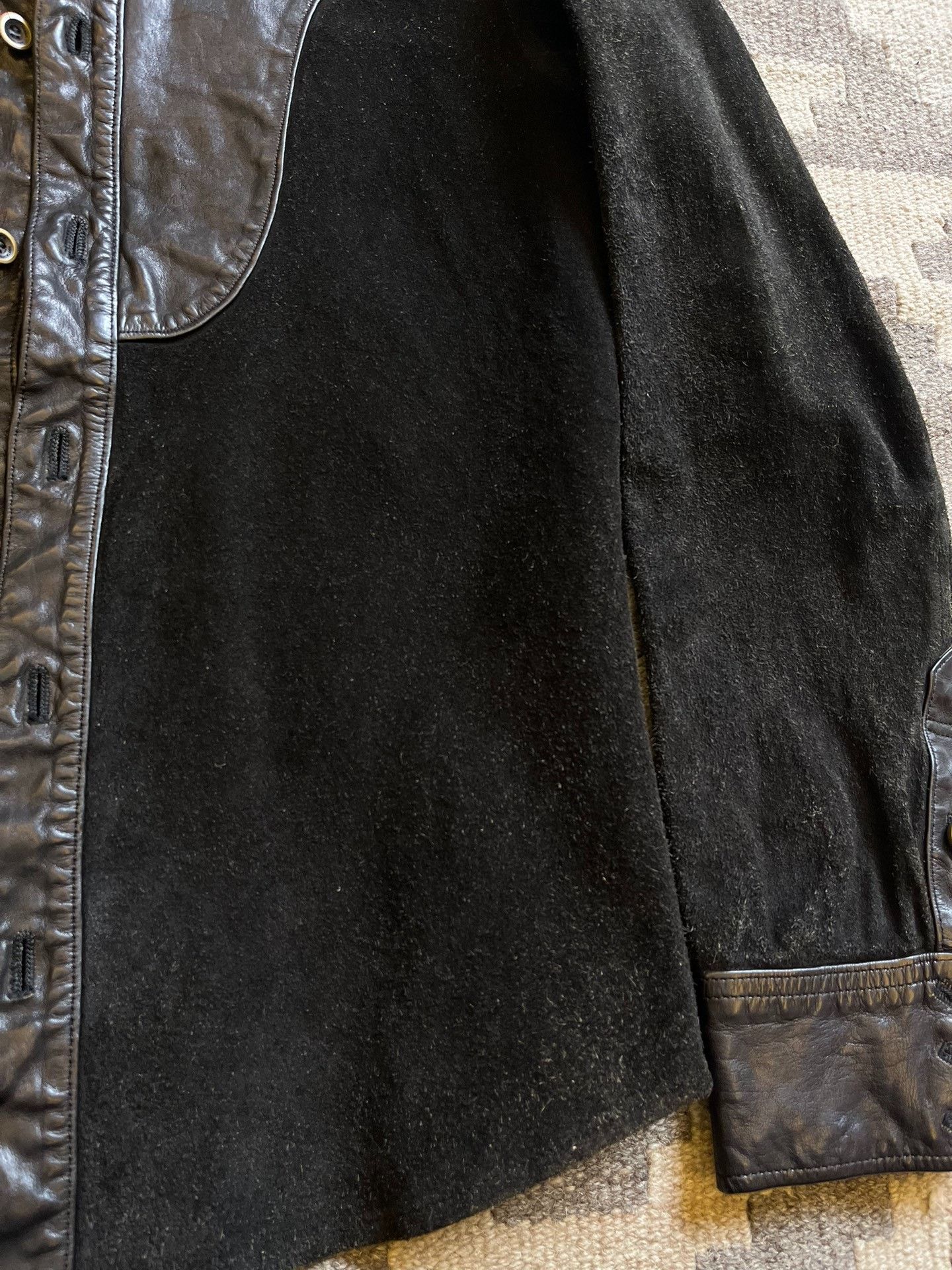 Other Backlash Western Leather Shirt Size US S / EU 44-46 / 1 - 3 Thumbnail