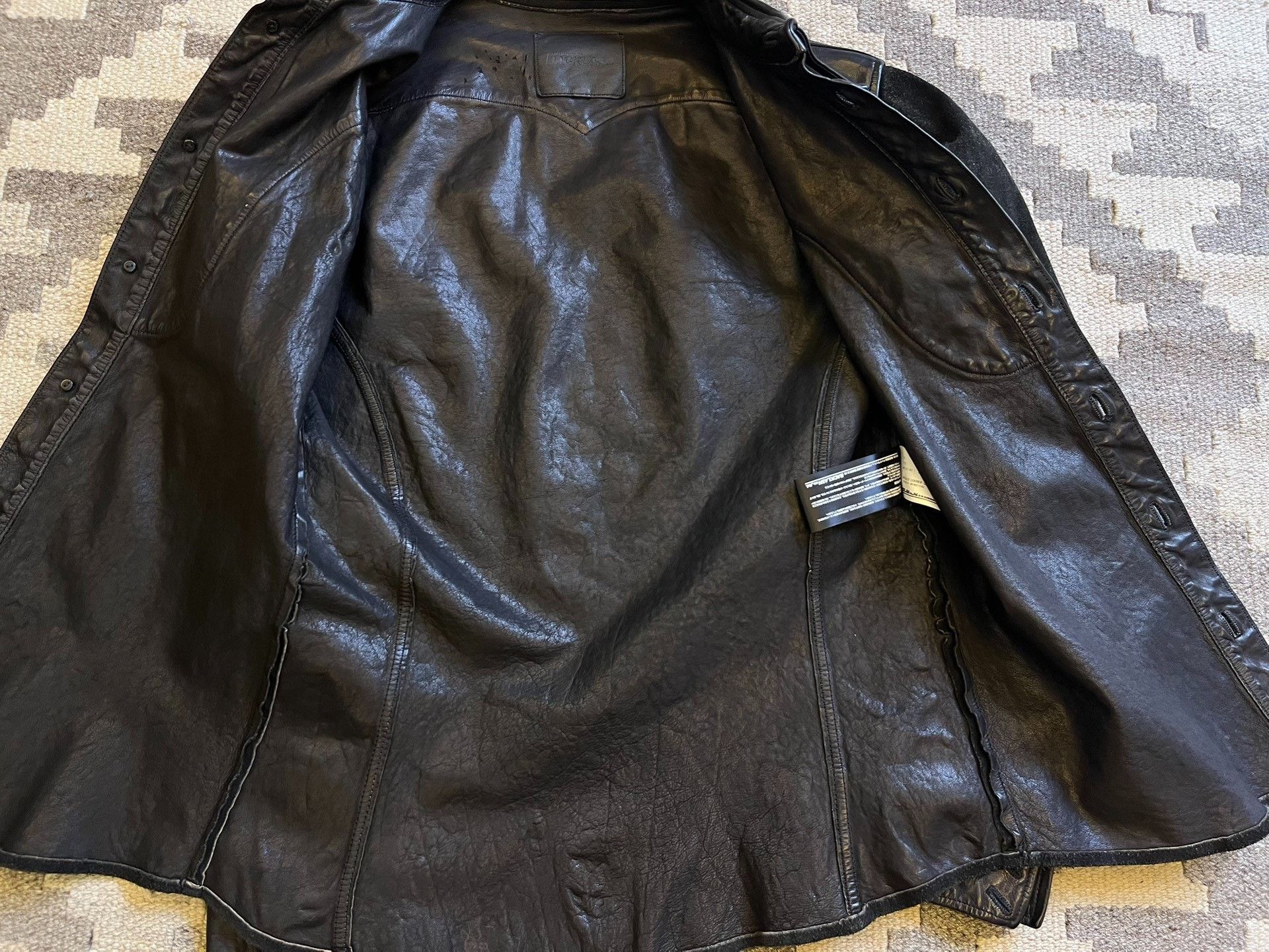 Other Backlash Western Leather Shirt Size US S / EU 44-46 / 1 - 9 Thumbnail