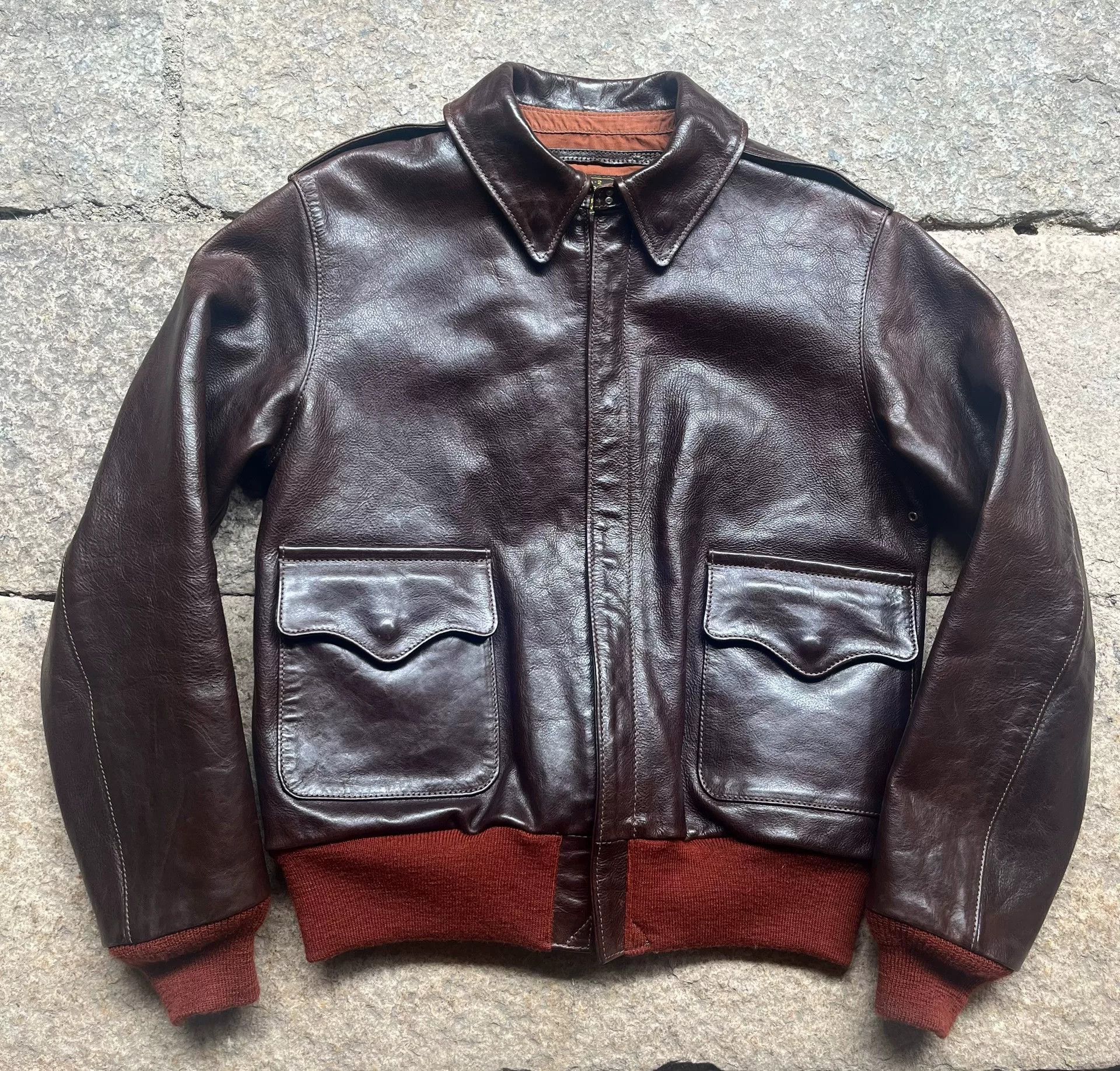 Buco The Few A2 Pilot Leather Jacket Size US M / EU 48-50 / 2 - 3 Thumbnail