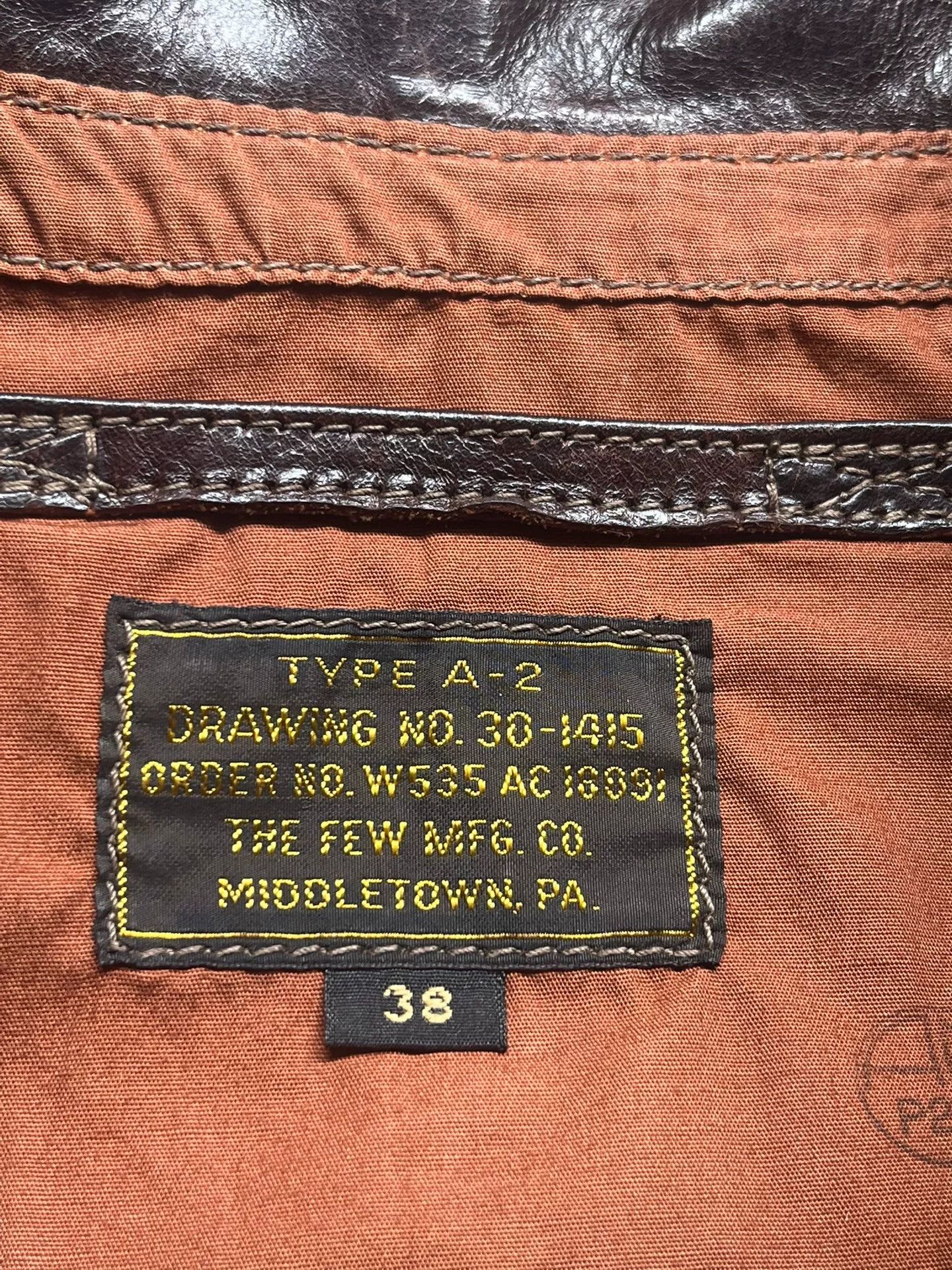 Buco The Few A2 Pilot Leather Jacket Size US M / EU 48-50 / 2 - 7 Thumbnail