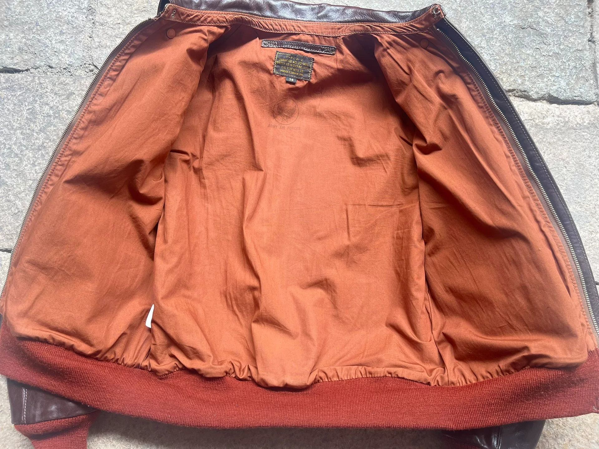 Buco The Few A2 Pilot Leather Jacket Size US M / EU 48-50 / 2 - 8 Thumbnail