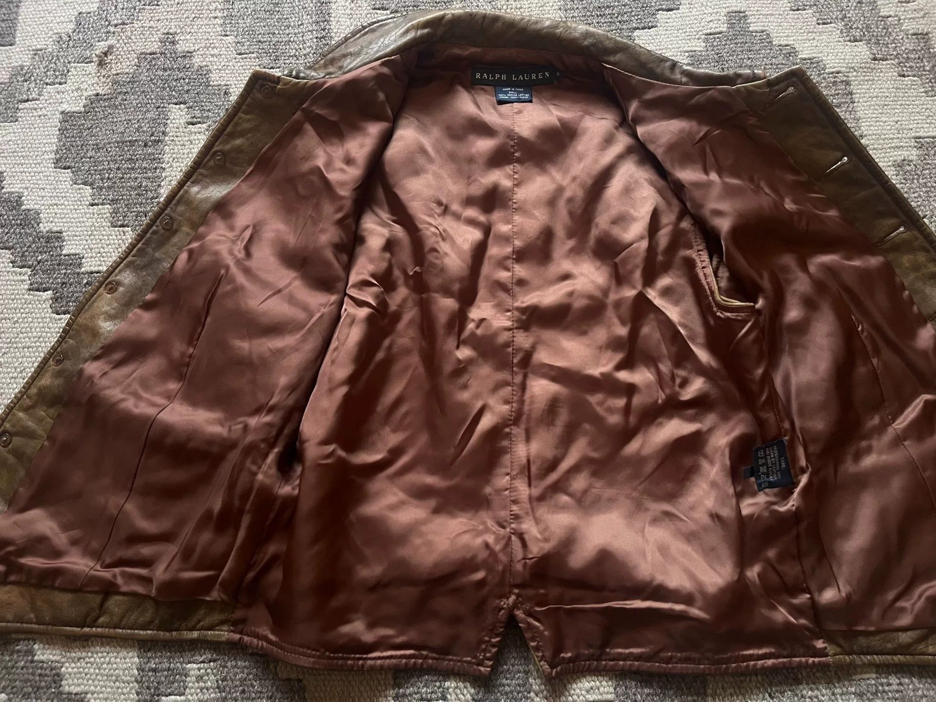RRL Ralph Lauren Ralph Lauren Vintage Leather Hunting Vest Size US M / EU 48-50 / 2 - 6 Thumbnail