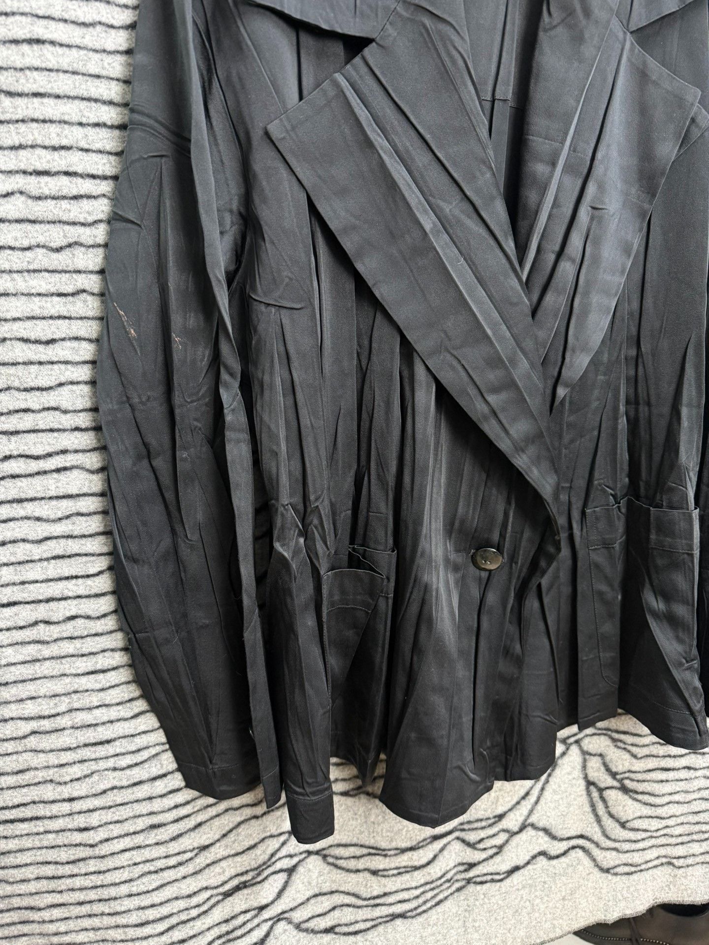 Issey Miyake Issey Miyake Sample Pleated Blazer Size US M / EU 48-50 / 2 - 3 Thumbnail