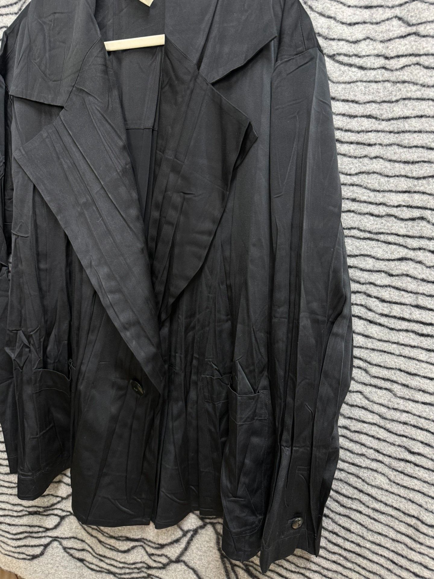 Issey Miyake Issey Miyake Sample Pleated Blazer Size US M / EU 48-50 / 2 - 2 Thumbnail