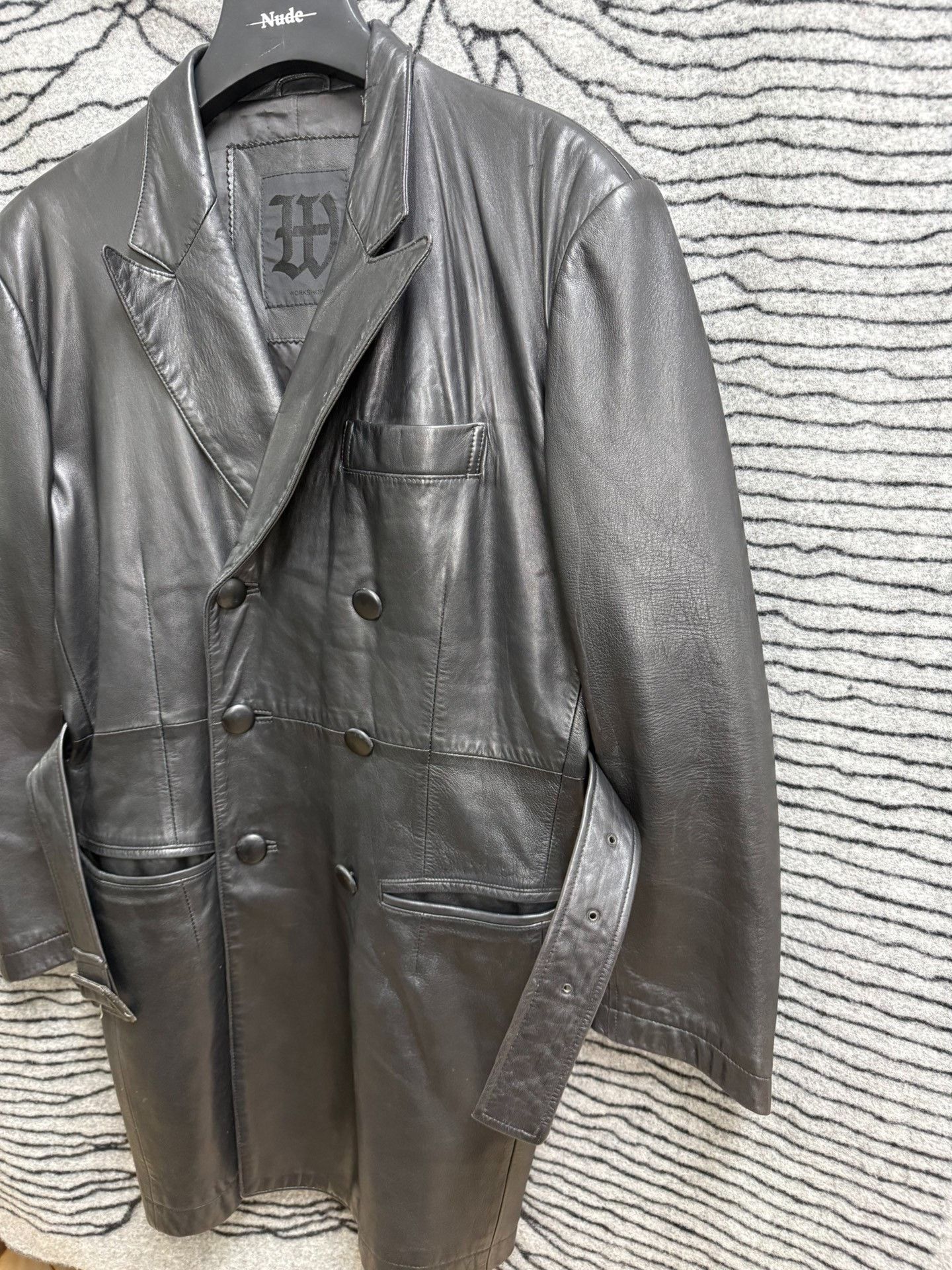 Yohji Yamamoto Yohji Yamamoto Early Workshop Sheepskin Coat Size US M / EU 48-50 / 2 - 3 Thumbnail