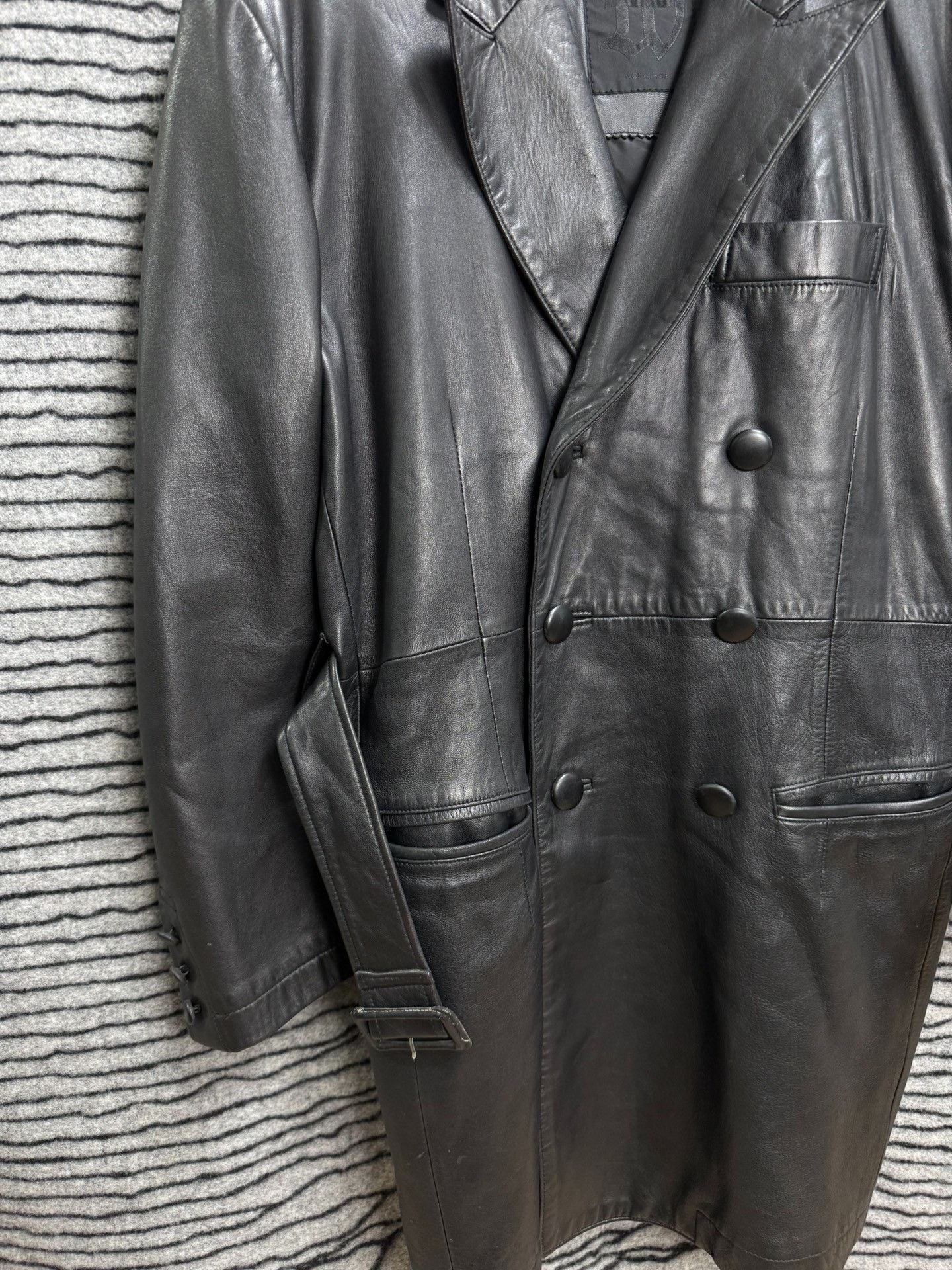 Yohji Yamamoto Yohji Yamamoto Early Workshop Sheepskin Coat Size US M / EU 48-50 / 2 - 2 Thumbnail