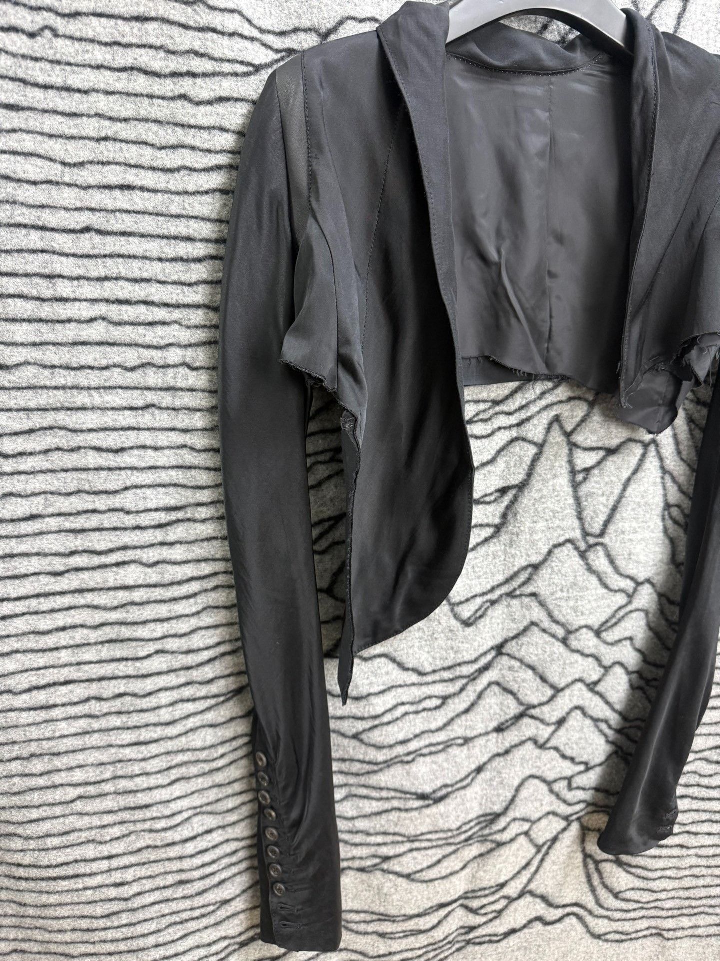 Other Asymmetric Deconstructed Silk Jacket Size US M / EU 48-50 / 2 - 2 Thumbnail