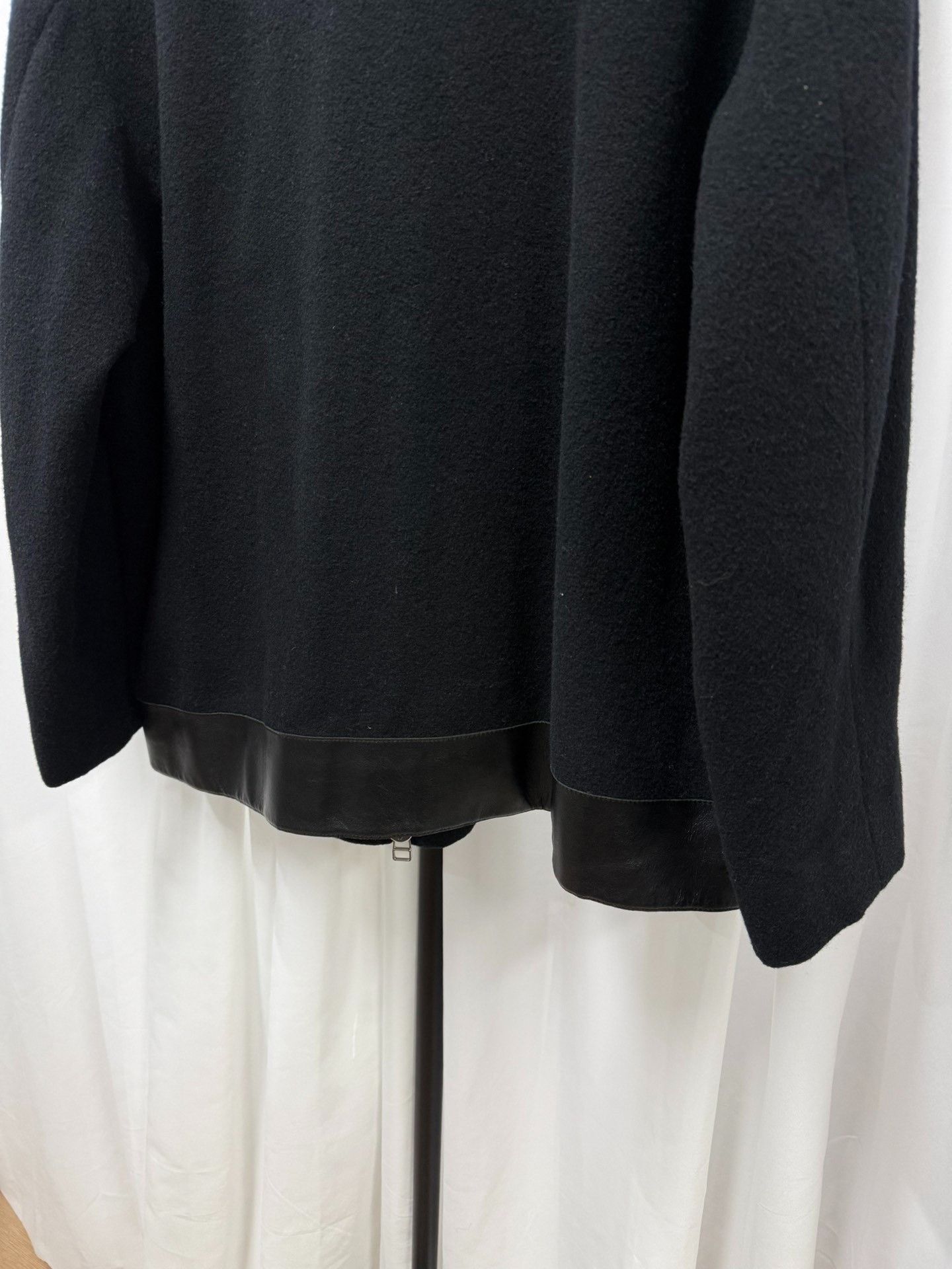Yohji Yamamoto Yohji Yamamoto Syte Leather Patch Wool Jacket Size US M / EU 48-50 / 2 - 7 Thumbnail