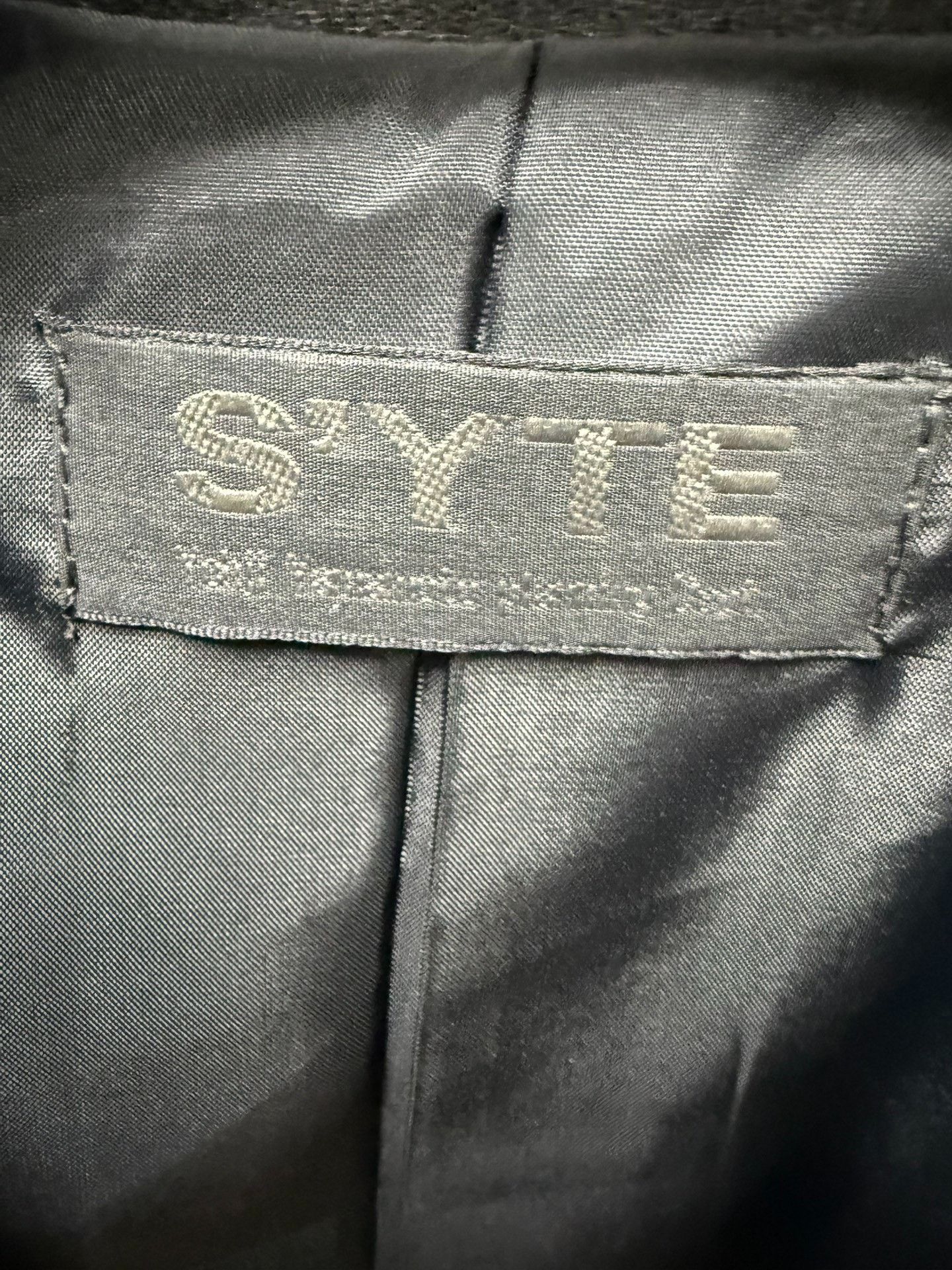 Yohji Yamamoto Yohji Yamamoto Syte Leather Patch Wool Jacket Size US M / EU 48-50 / 2 - 5 Thumbnail