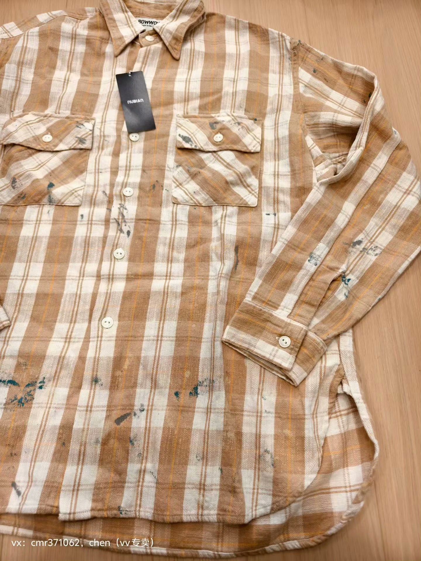 Bow3ry BOW WOW PAINTED PAINTER FLANNEL SHIRT Size US M / EU 48-50 / 2 - 5 Thumbnail