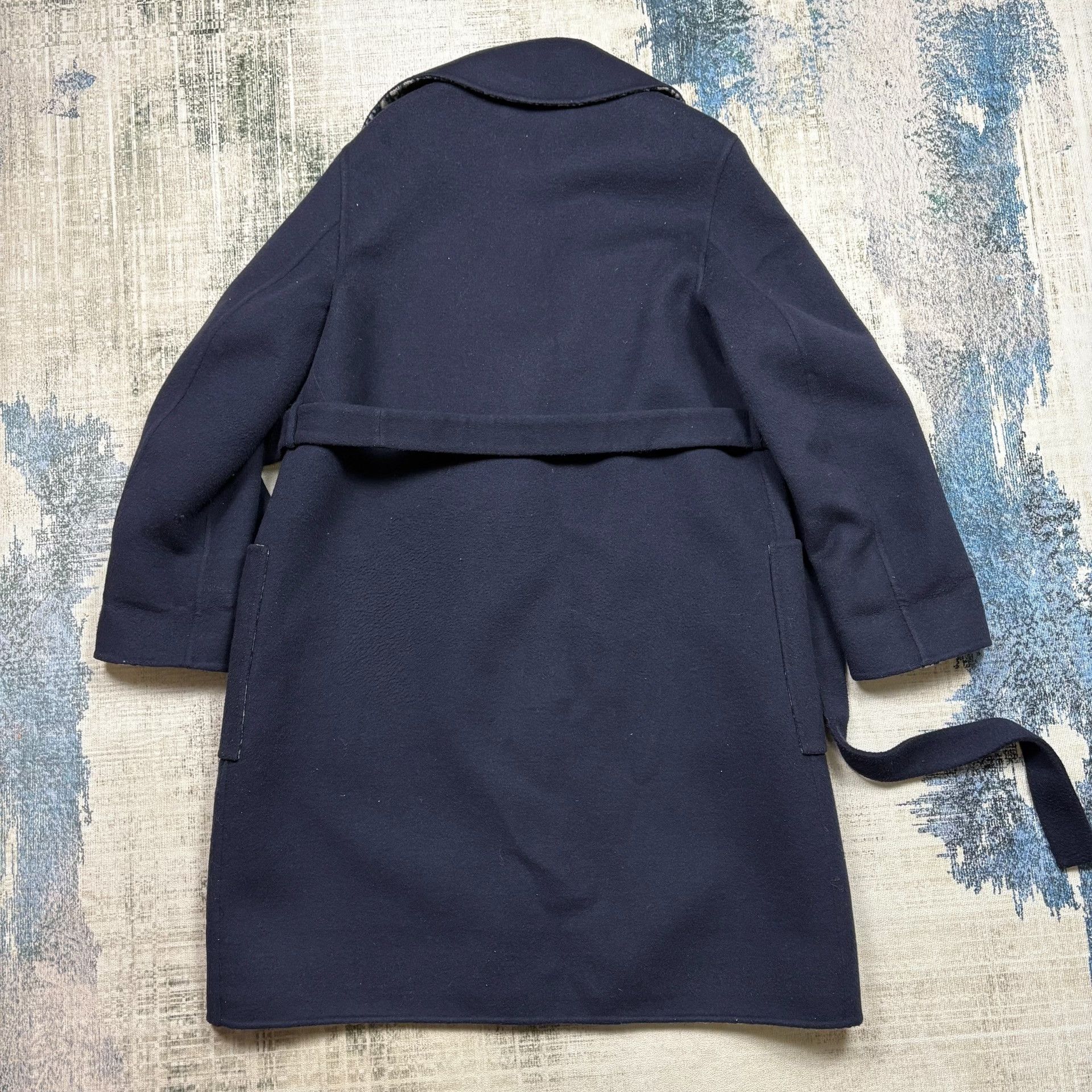 Dior DIOR SS23 Double-Face Wool Oblique Print Coat Size M / US 6-8 / IT 42-44 - 8 Thumbnail