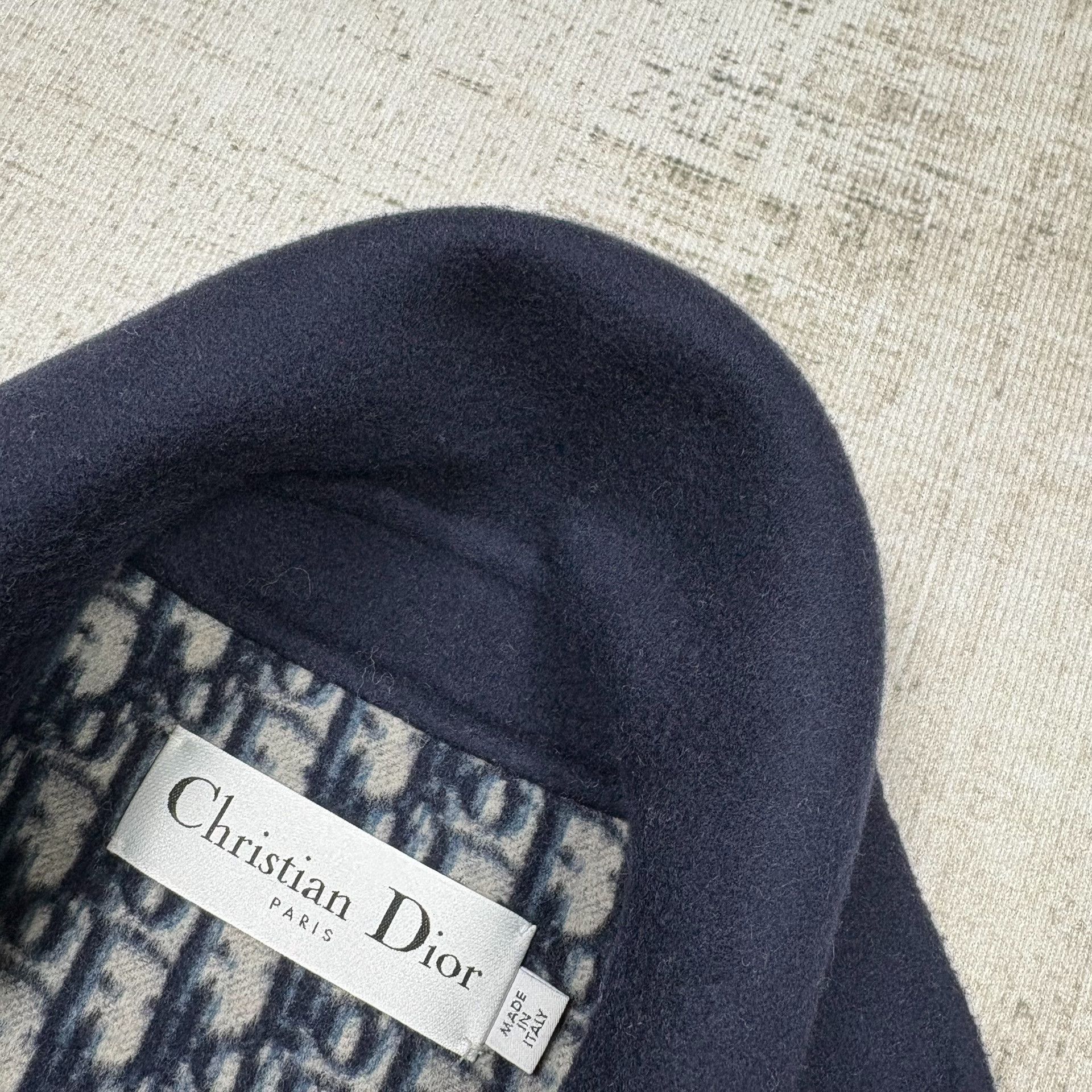 Dior DIOR SS23 Double-Face Wool Oblique Print Coat Size M / US 6-8 / IT 42-44 - 4 Thumbnail