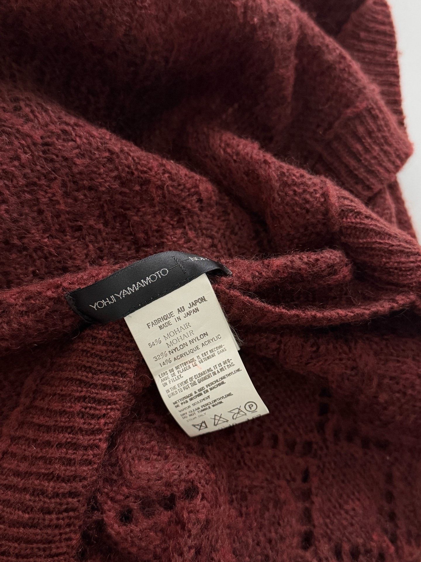 Yohji Yamamoto Yohji Yamamoto Deformable Knit Shawl Size US M / EU 48-50 / 2 - 9 Thumbnail