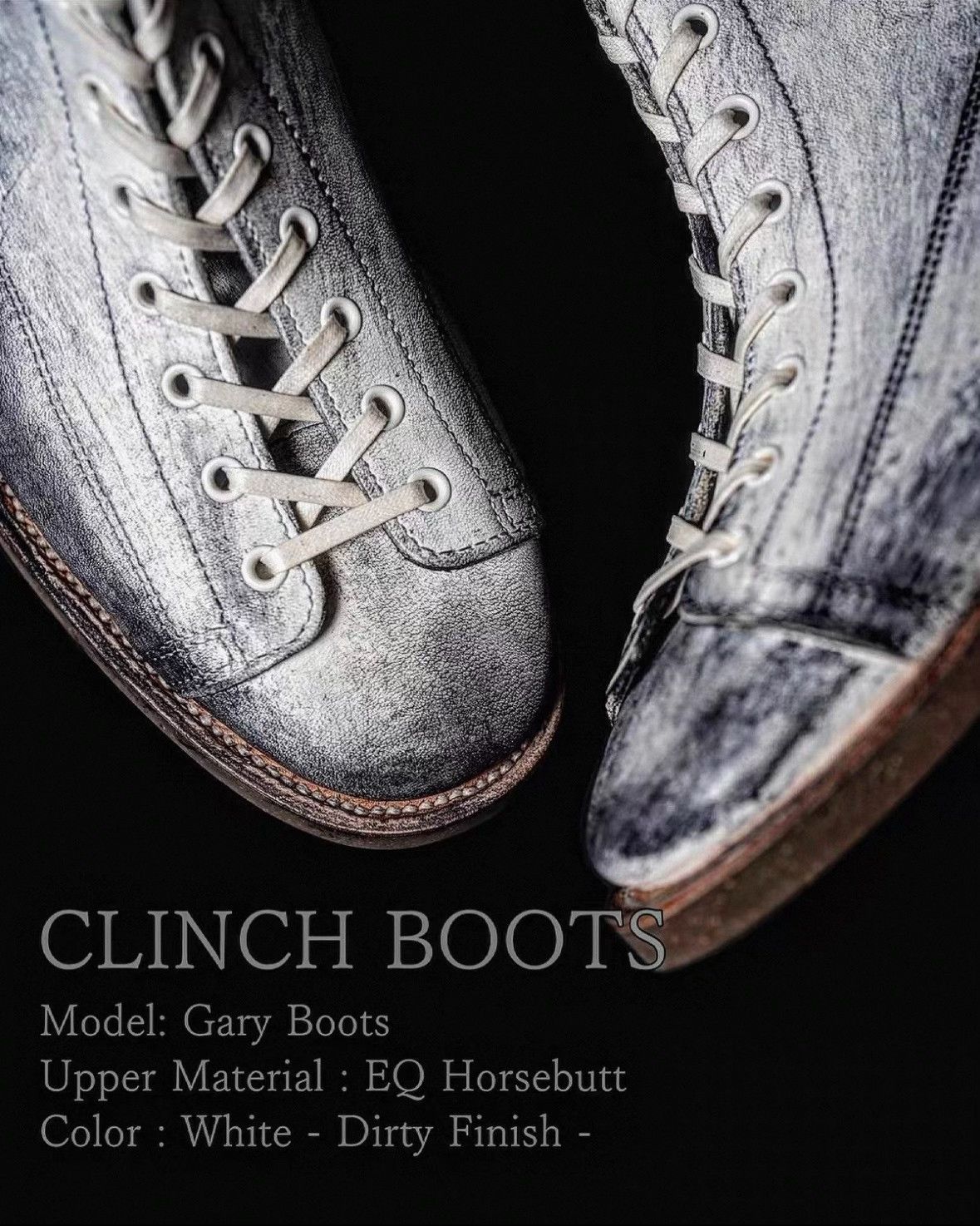 Clinch Boots Clinch Gary White Horsehide Boots Size US 9.5 / EU 42-43 - 6 Thumbnail