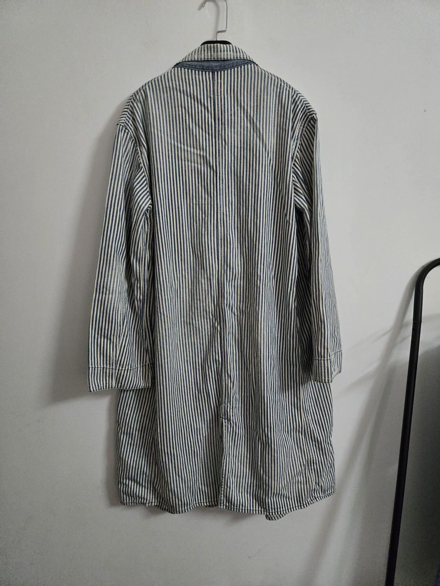 Porter Classic Porter Classic Vintage Stripe Coat Size US XS / EU 42 / 0 - 2 Thumbnail