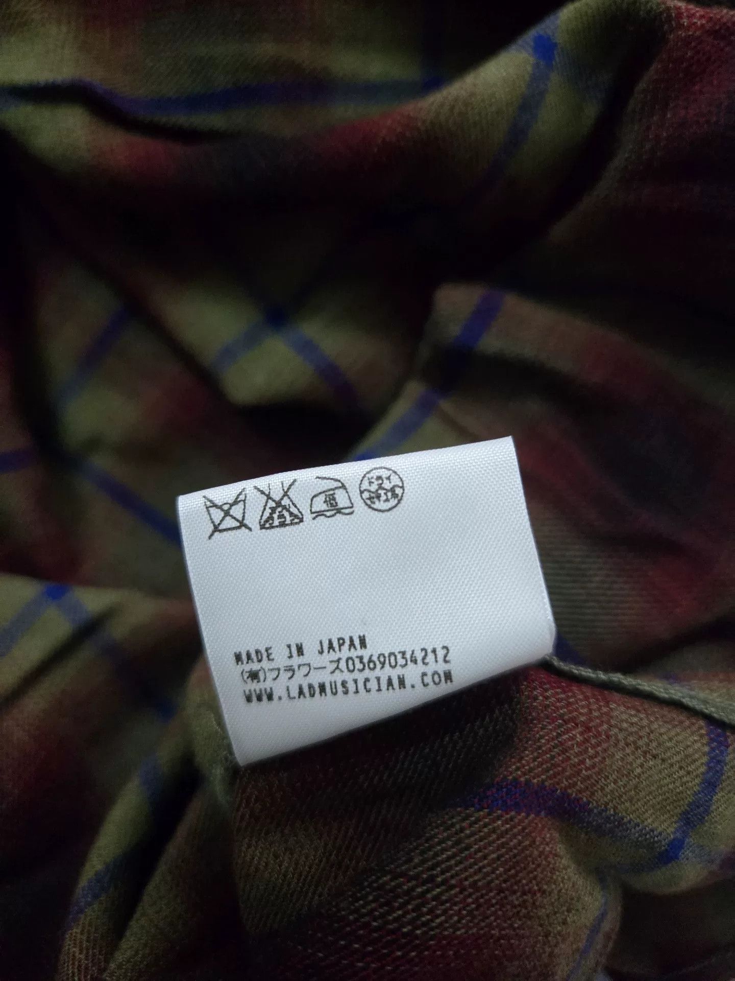 Lad Musician Lad Musician Gradient Check Pullover Shirt Size US S / EU 44-46 / 1 - 4 Thumbnail