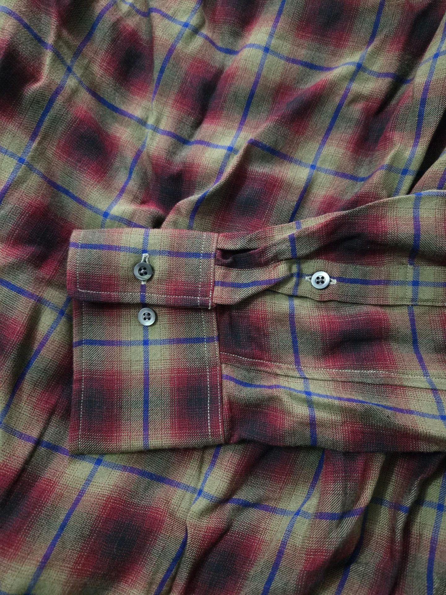 Lad Musician Lad Musician Gradient Check Pullover Shirt Size US S / EU 44-46 / 1 - 3 Thumbnail