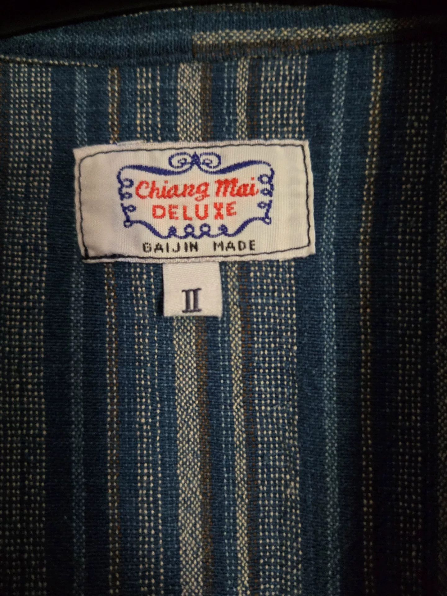 Japanese Brand Gaijin Made Blue Japan Indigo Kimono Robe Size US M / EU 48-50 / 2 - 6 Thumbnail