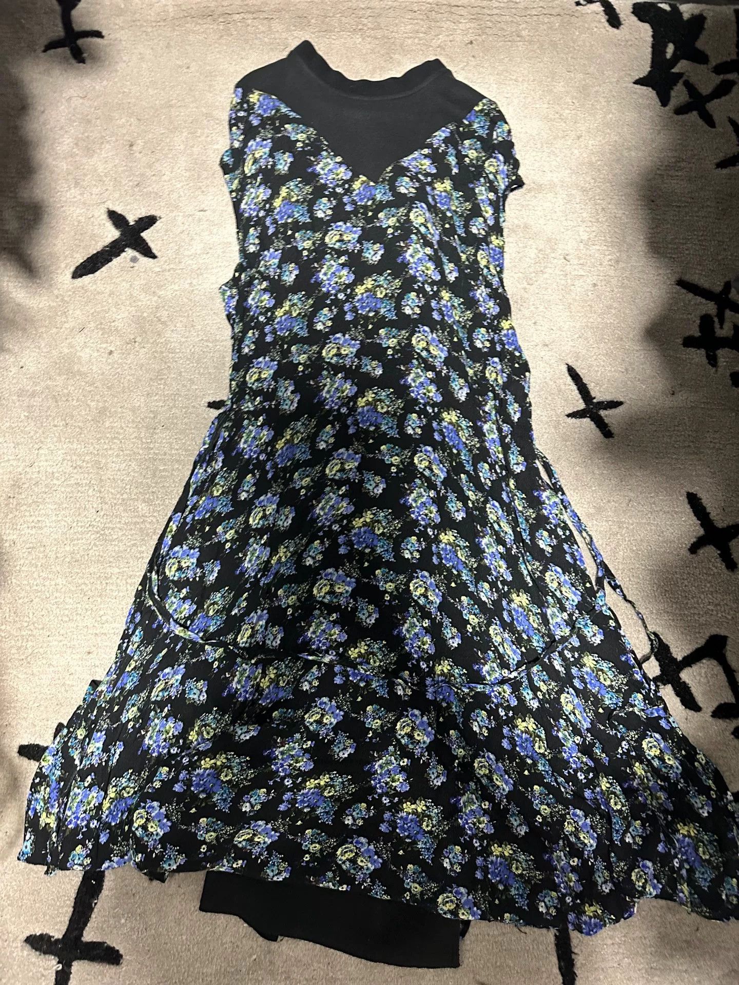 Vetements VETEMENTS Showpiece Floral Paneled Dress Size M / US 6-8 / IT 42-44 - 2 Thumbnail