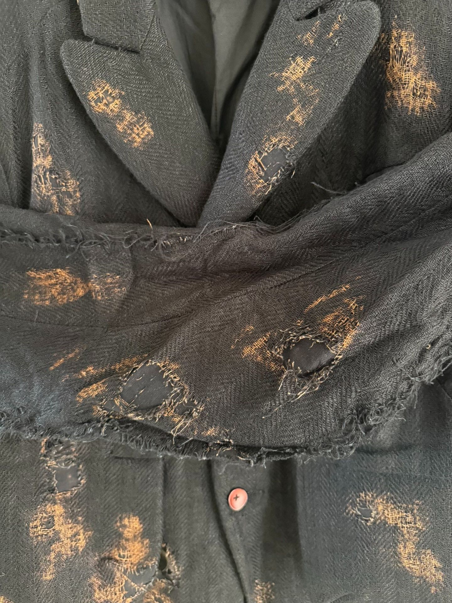 Other Pengtai Men's Distressed Jacket 48 Size US M / EU 48-50 / 2 - 6 Thumbnail