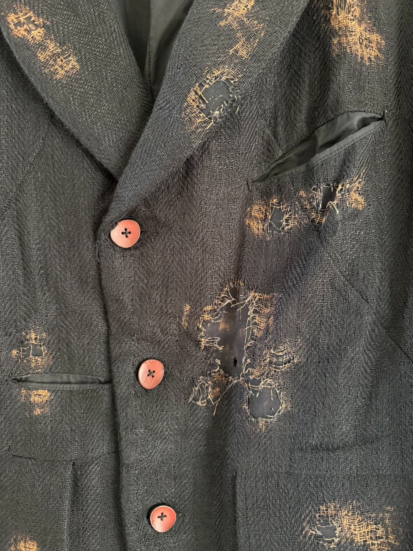 Other Pengtai Men's Distressed Jacket 48 Size US M / EU 48-50 / 2 - 3 Thumbnail