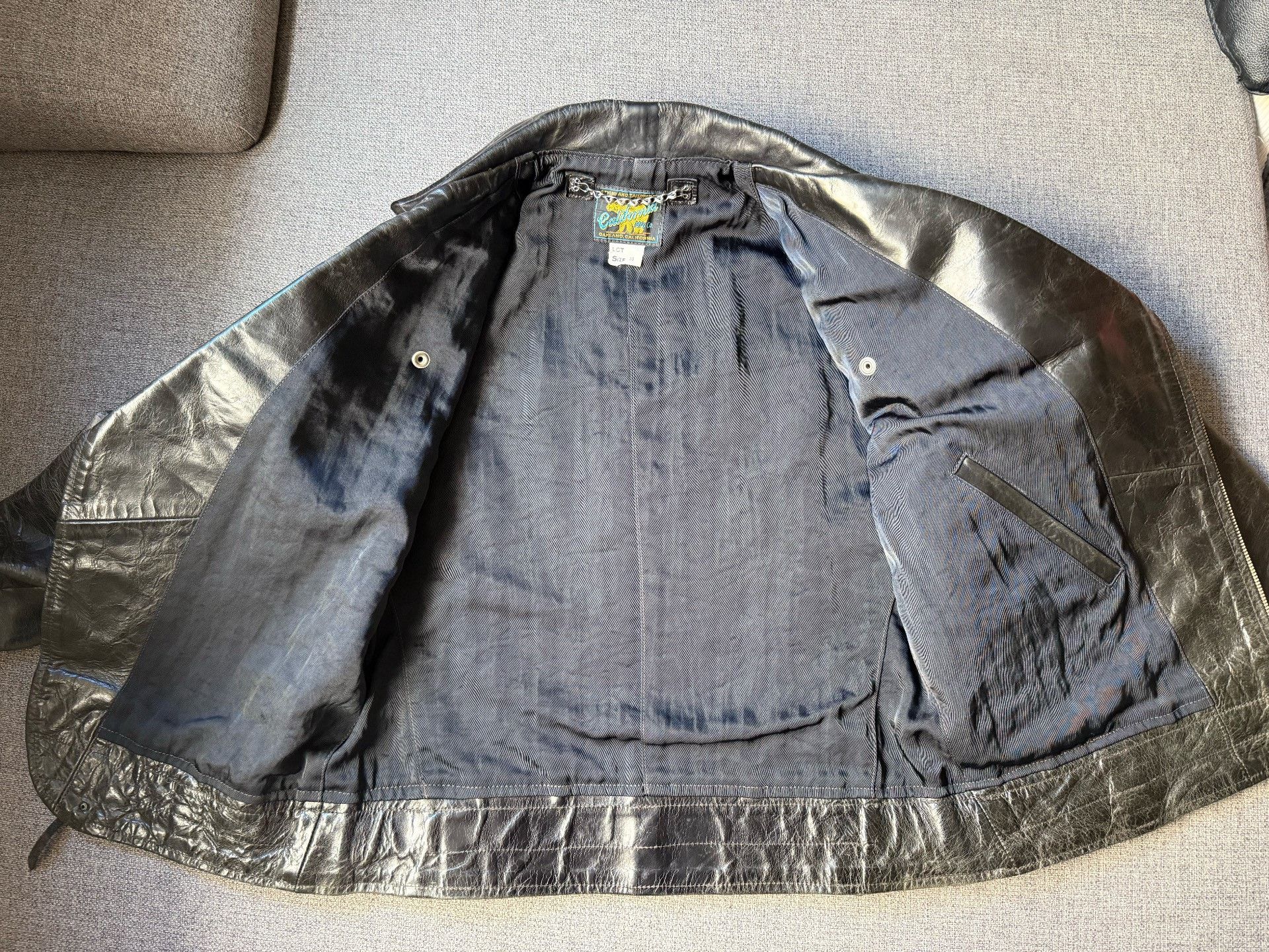 Rainbow Country Rainbow Country Rare Bear Moto Leather Jacket Size US M / EU 48-50 / 2 - 8 Thumbnail