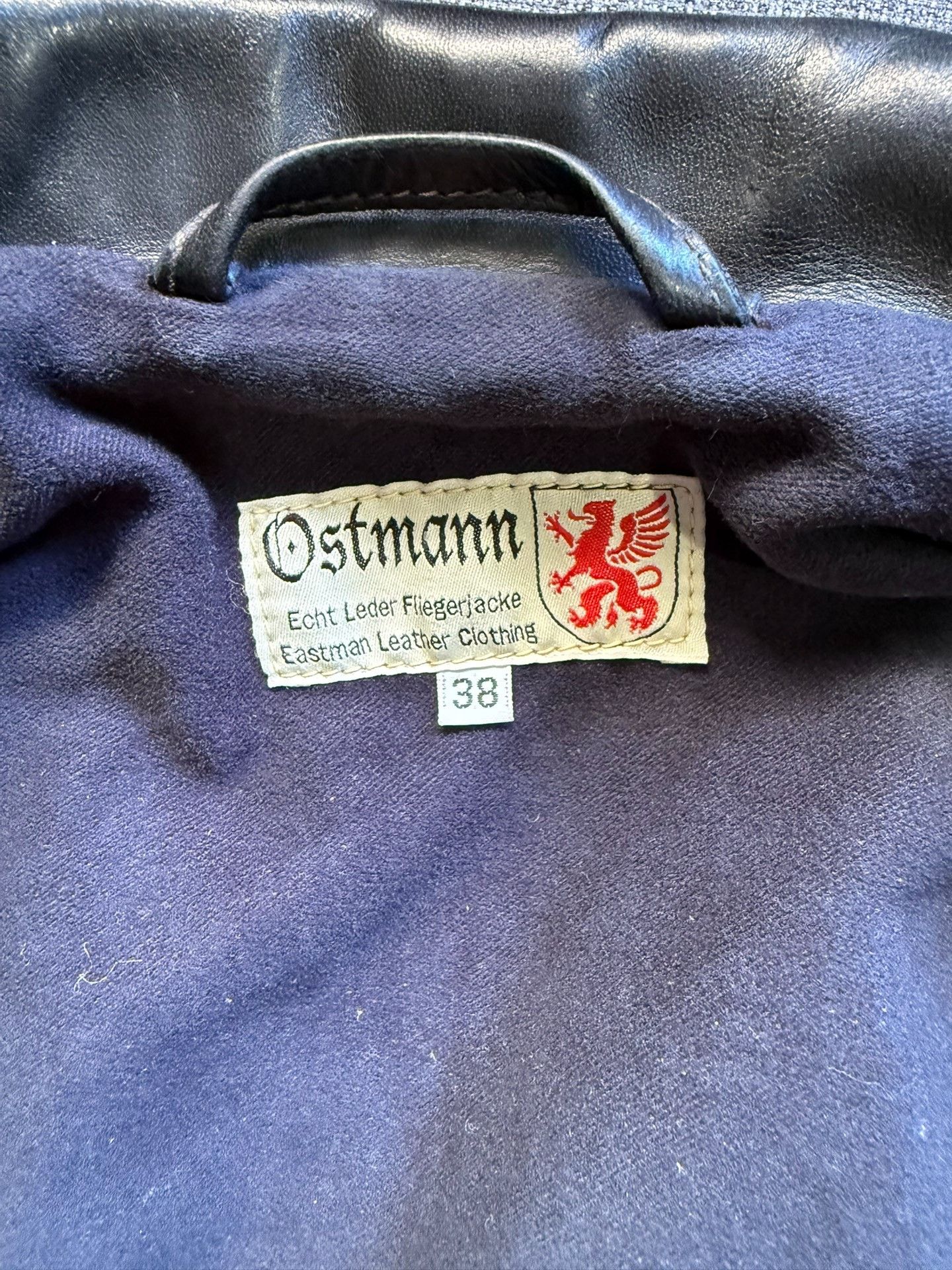 Eastman Leather Clothing Eastman German Pilot Horsehide Jacket Size US M / EU 48-50 / 2 - 7 Thumbnail