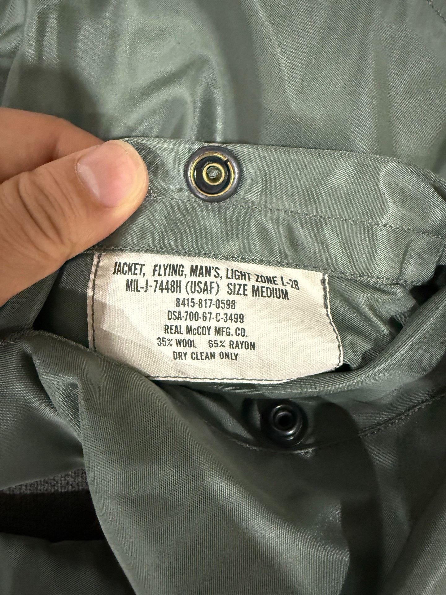 The Real McCoy's Real McCoy L2A MA1 Jacket Size US M / EU 48-50 / 2 - 5 Thumbnail