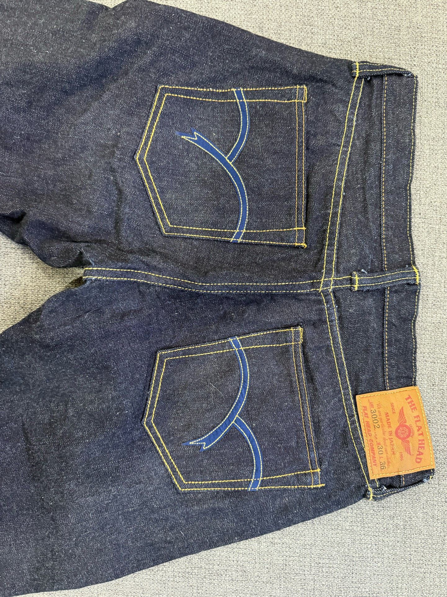 The Flat Head The Flat Head Denim Jeans Size US 30 / EU 46 - 2 Thumbnail