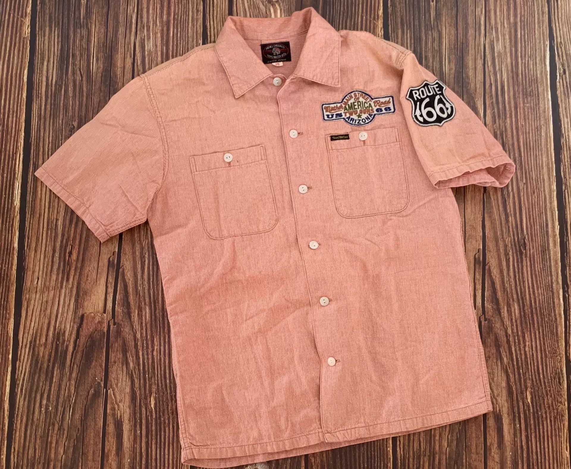 TOYS McCOY Toys McCoy Two Guns Route 66 Shirt Size US M / EU 48-50 / 2 - 2 Thumbnail