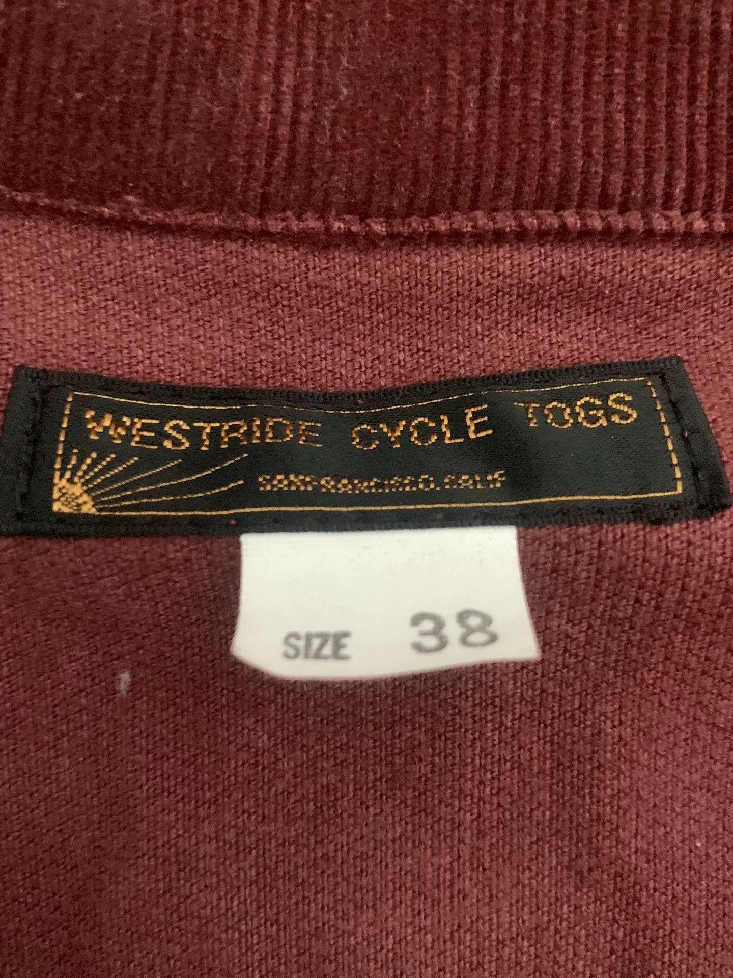 WEST RIDE Westride Corduroy Shawl Collar Jacket Size US M / EU 48-50 / 2 - 6 Thumbnail