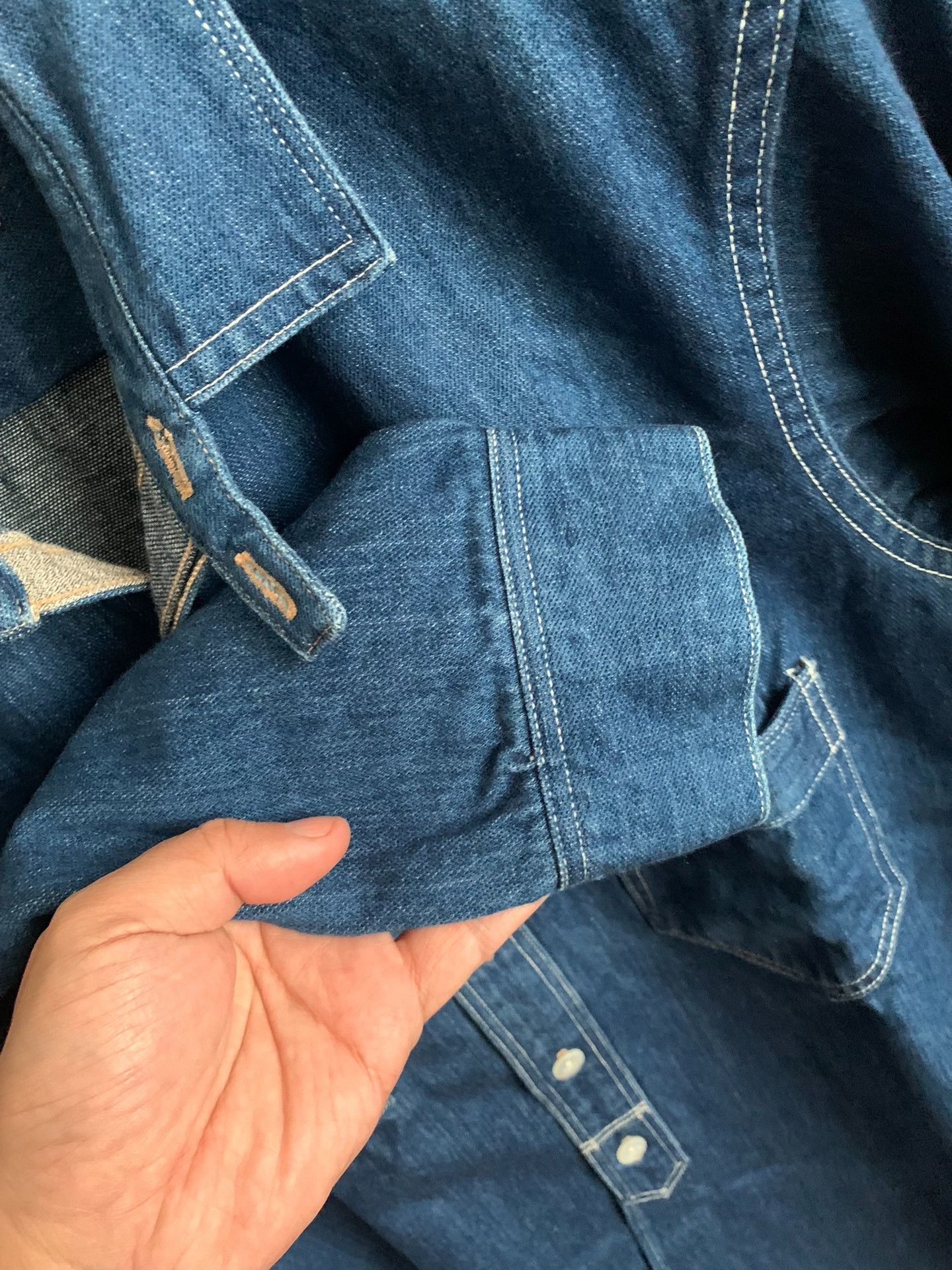 Bootleggers & Freewheelers Denim Shirt