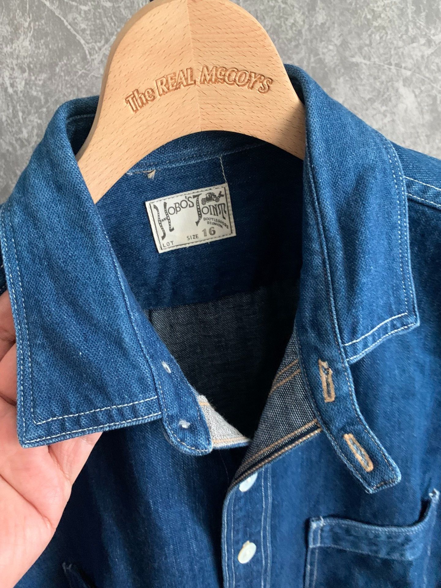 Bootleggers & Freewheelers Denim Shirt