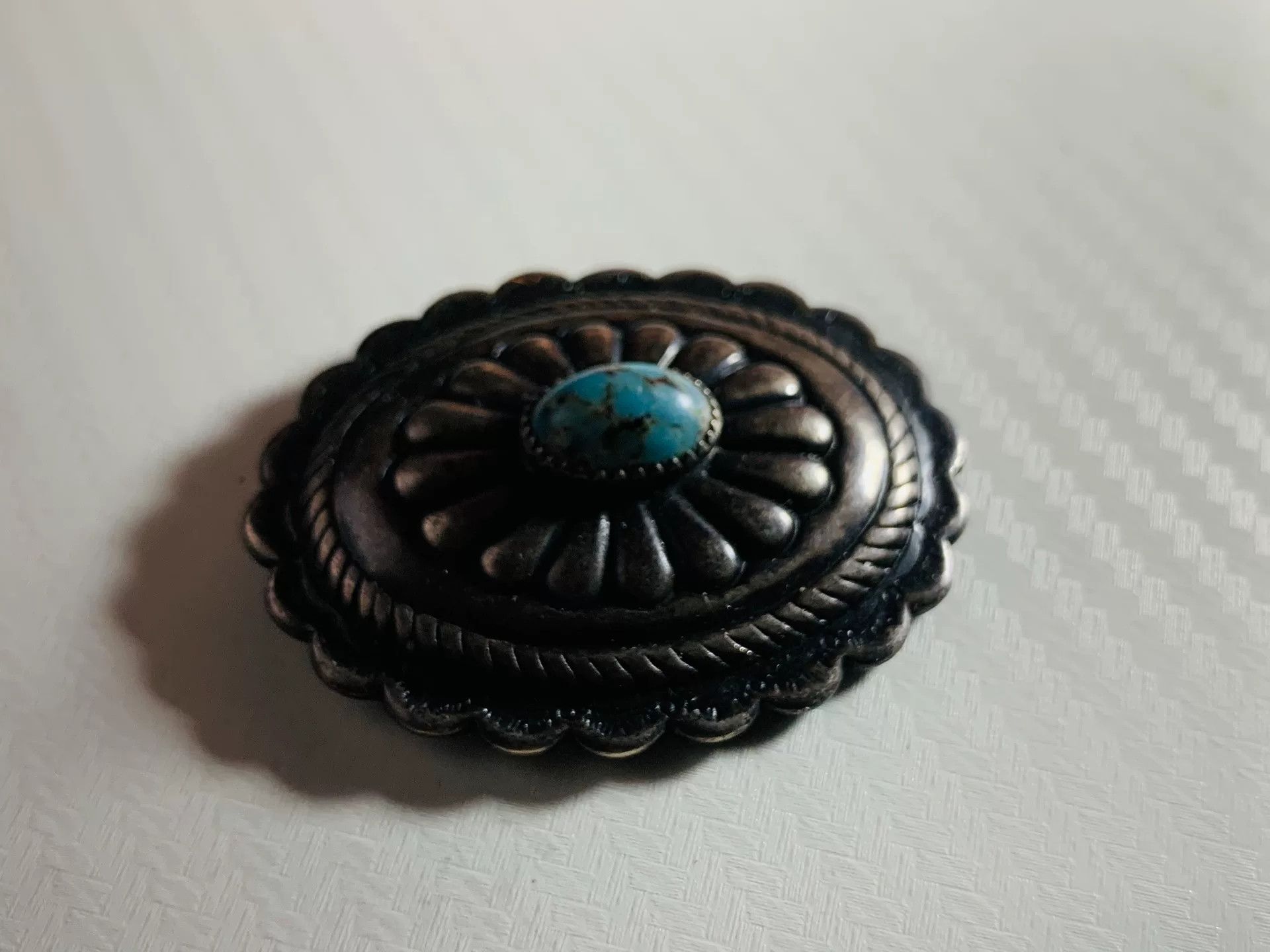 Other Navajo Silver Turquoise Buckle Size ONE SIZE - 5 Thumbnail