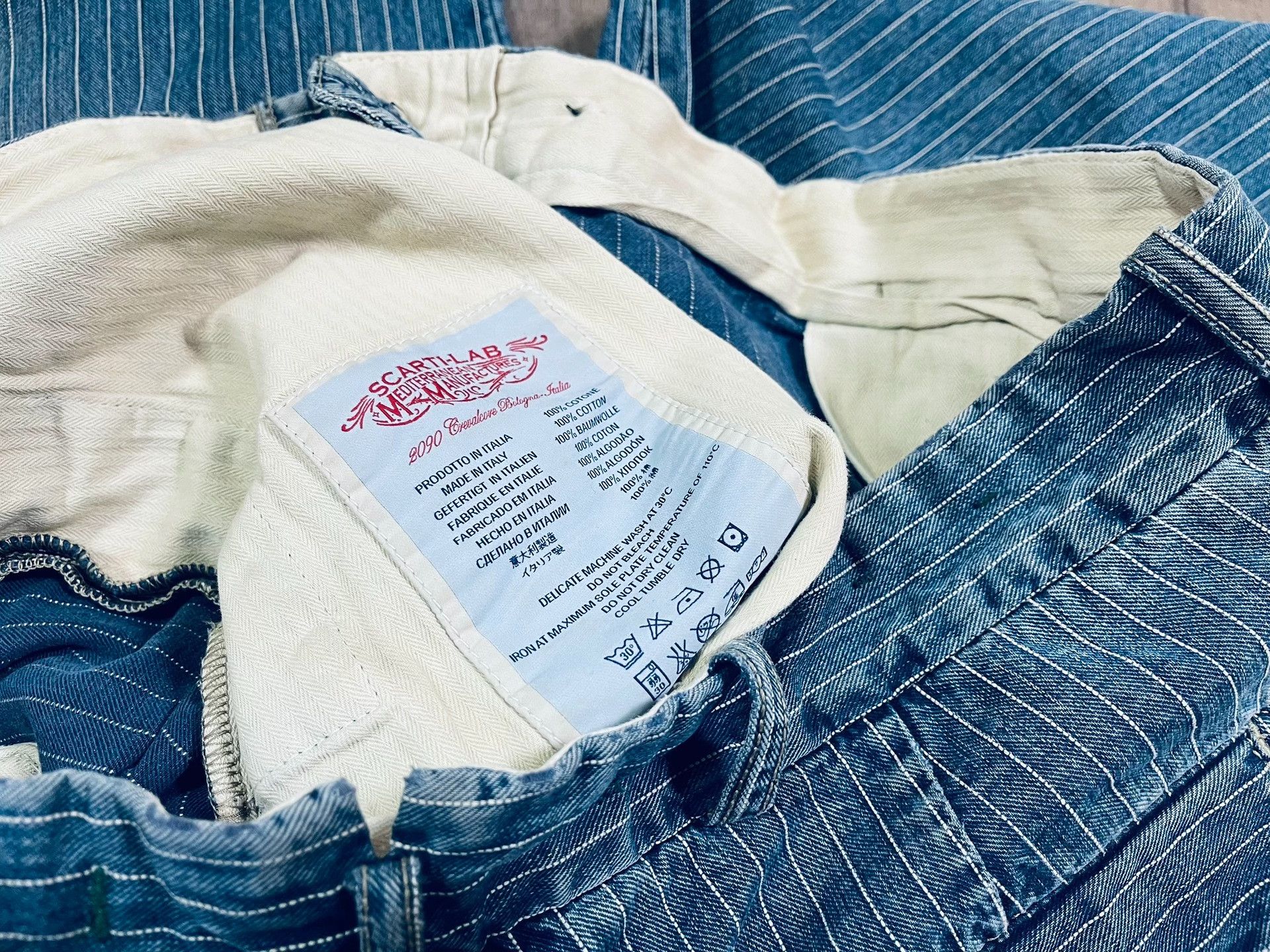Scarti-Lab RRL Distressed Vintage Indigo Work Pants Size US 36 / EU 52 - 4 Thumbnail