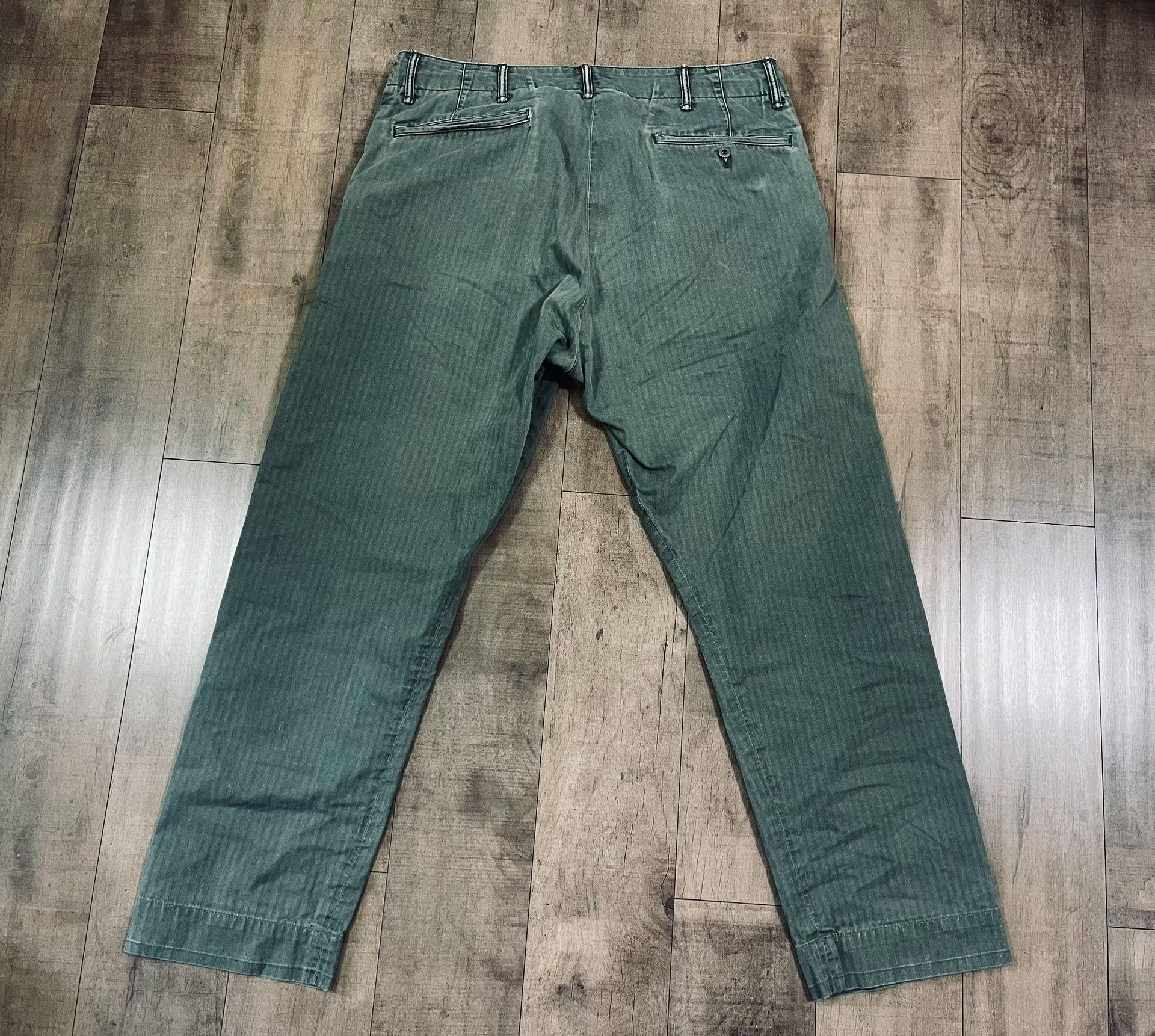 RRL Ralph Lauren RRL Herringbone Military Pants Size US 36 / EU 52 - 3 Thumbnail