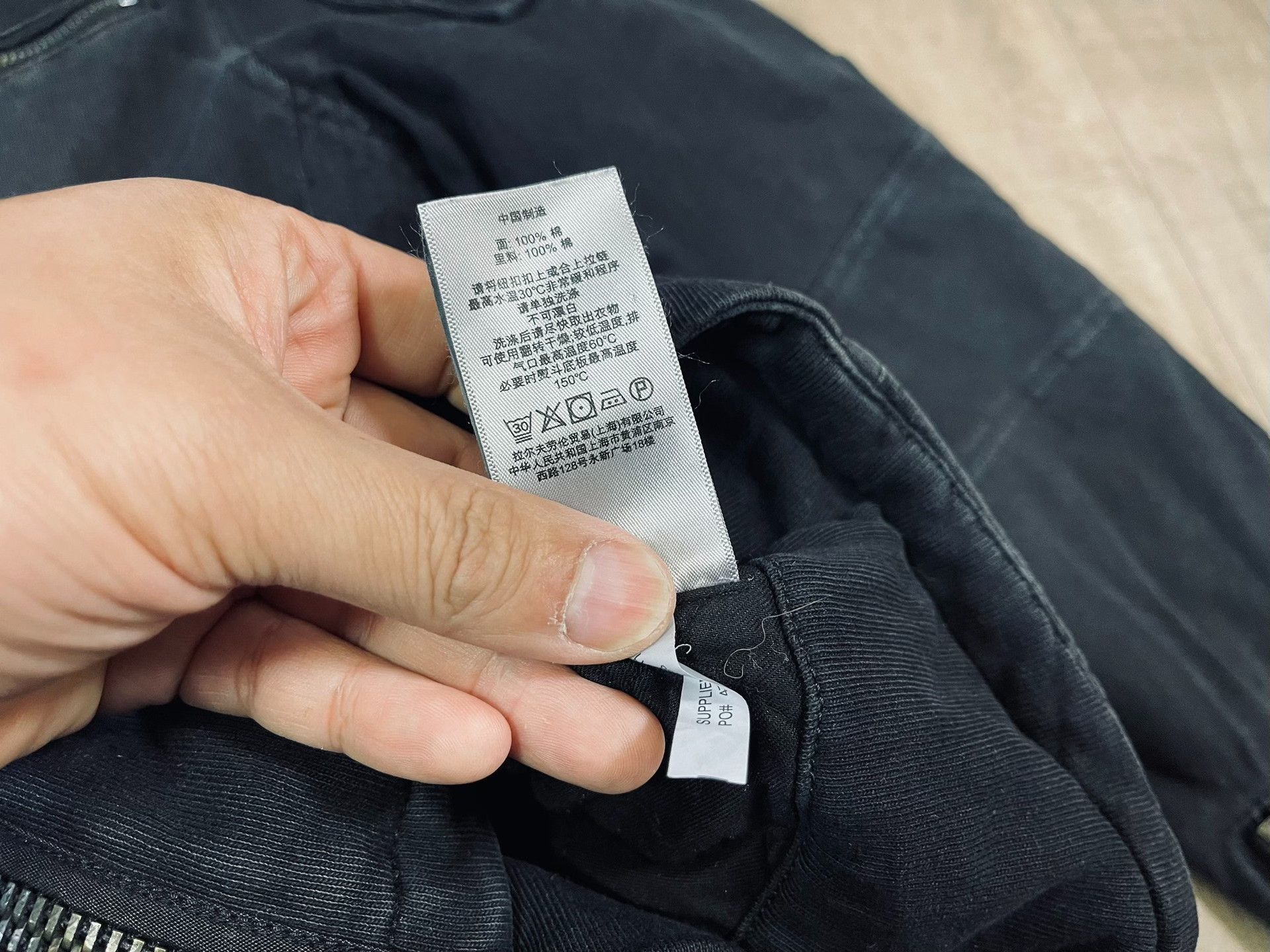 Ralph Lauren Ralph Lauren Classic Black Motorcycle Jacket Size US M / EU 48-50 / 2 - 6 Thumbnail