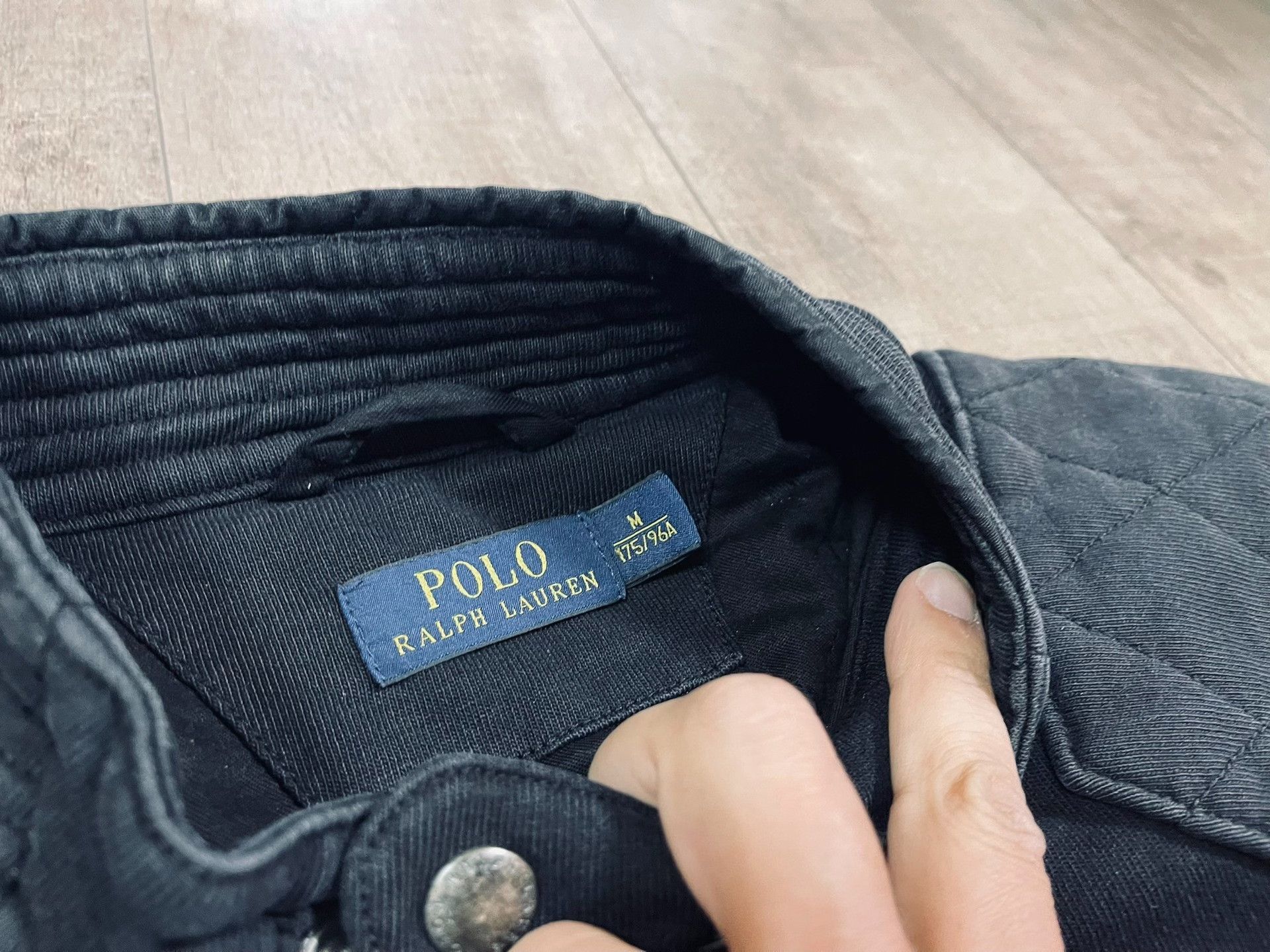 Ralph Lauren Ralph Lauren Classic Black Motorcycle Jacket Size US M / EU 48-50 / 2 - 5 Thumbnail