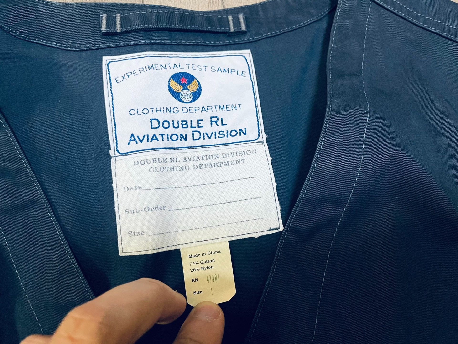 RRL Ralph Lauren RRL Indigo Work Vest Size US L / EU 52-54 / 3 - 4 Thumbnail