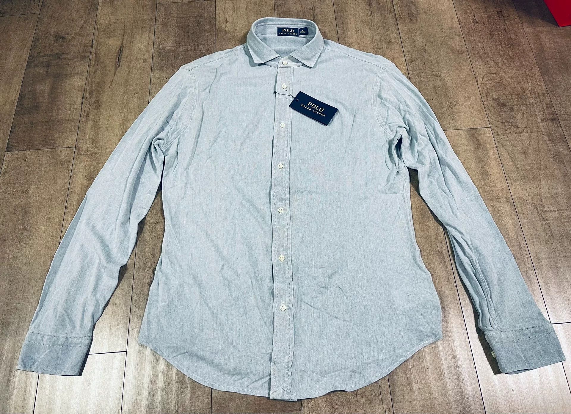 RRL Ralph Lauren Ralph Lauren Denim Blue Shirt Size US S / EU 44-46 / 1 - 4 Thumbnail