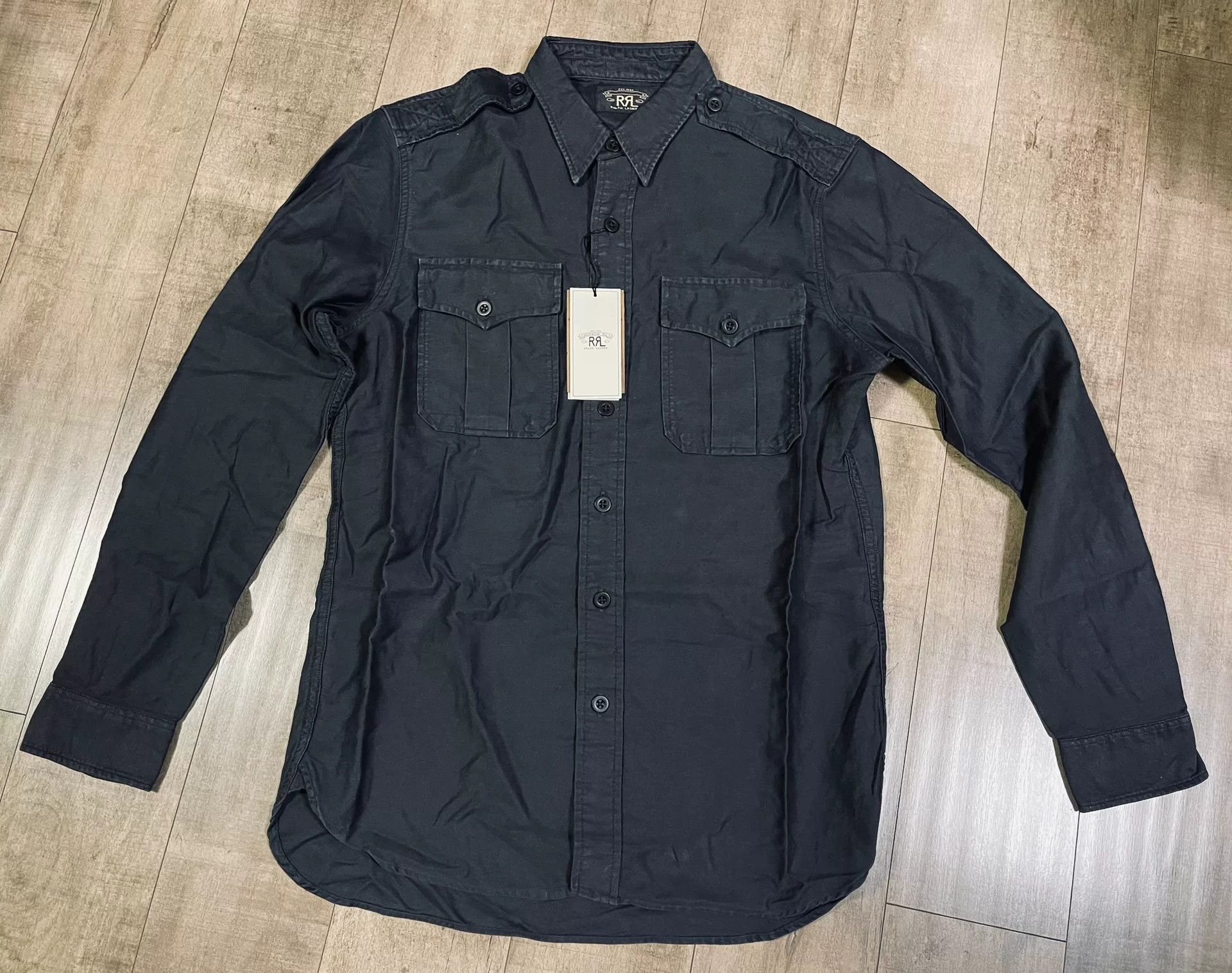 RRL Ralph Lauren RRL Military Shirt Jacket Size US M / EU 48-50 / 2 - 2 Thumbnail