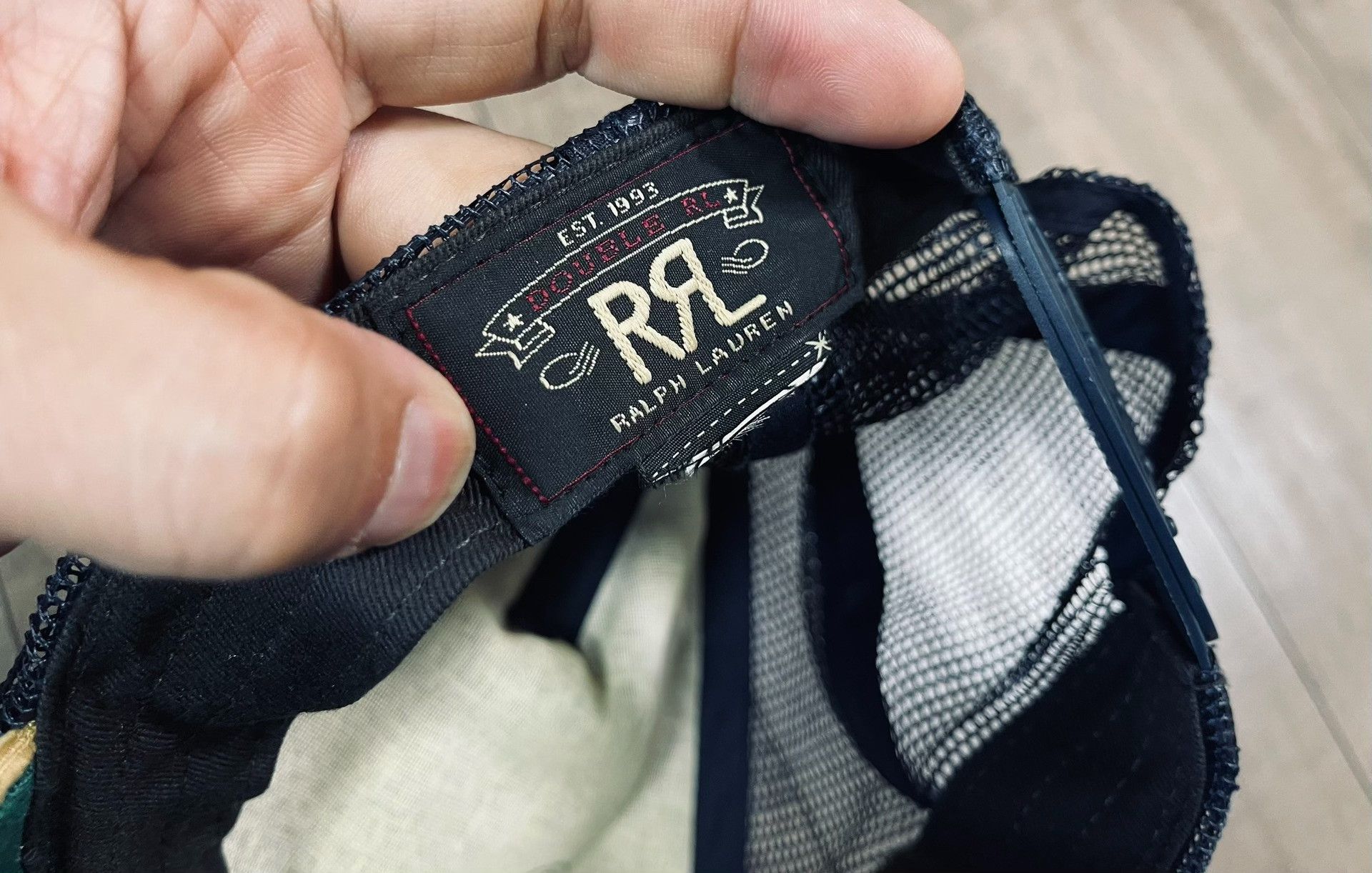 RRL Ralph Lauren RRL Ralph Lauren Embroidered Corduroy Baseball Cap Size ONE SIZE - 3 Thumbnail