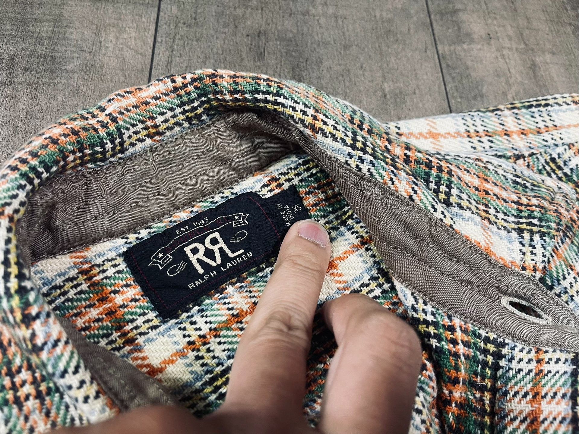 RRL Ralph Lauren RRL Ralph Lauren Vintage Plaid Shirt Size US XS / EU 42 / 0 - 3 Thumbnail